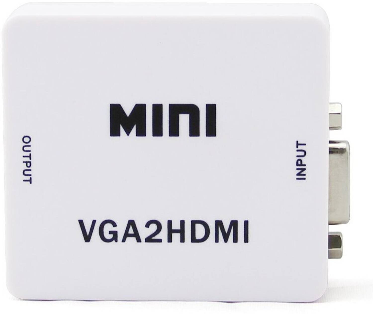 TERABYTE  TV-out Cable Mini VGA to HDMI 1080p Converter Adapter with 3.5mm Audio