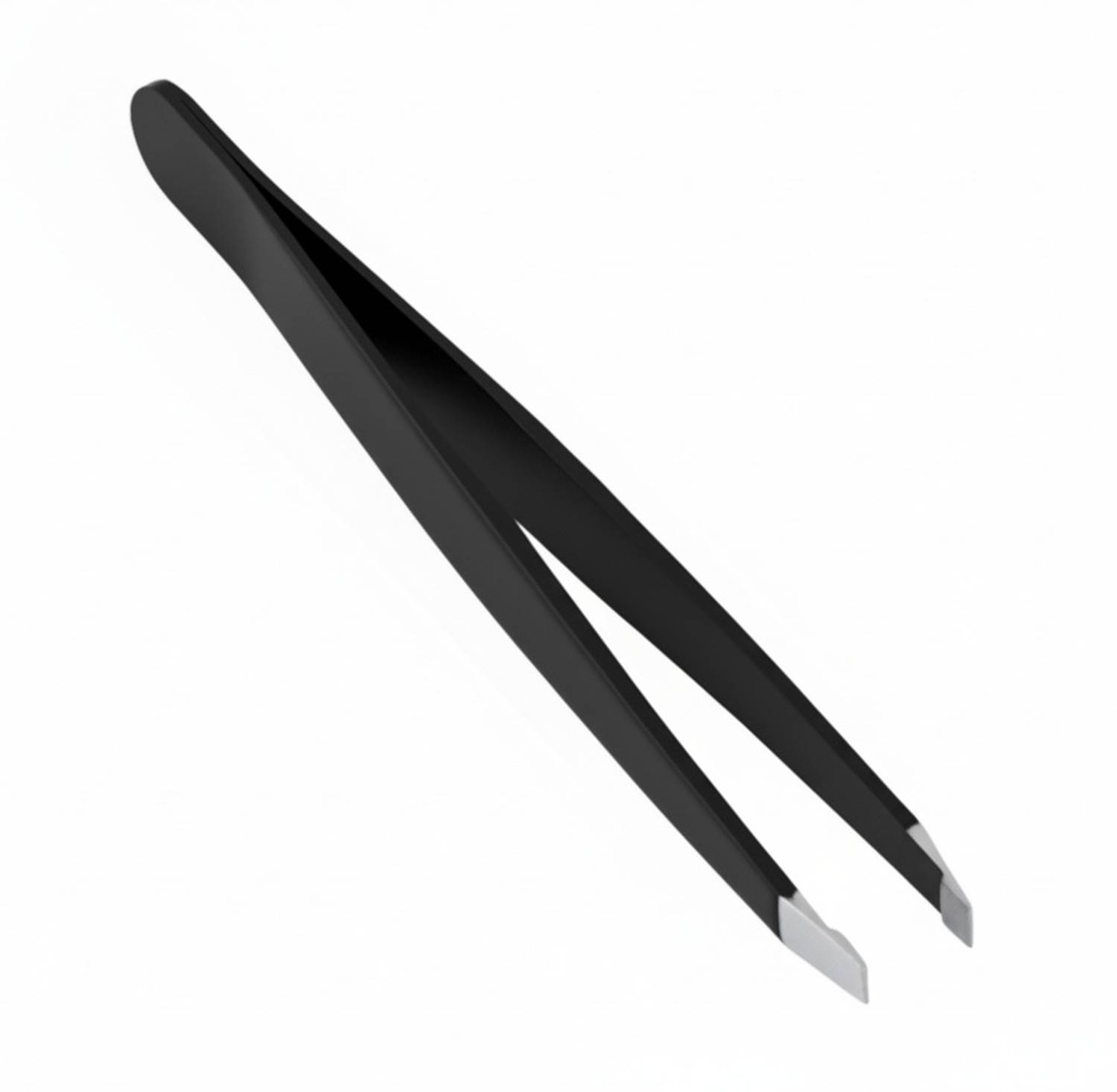 Bungbee Slant Tip Eyebrow Tweezer for Facial hair Removal for Men and Women