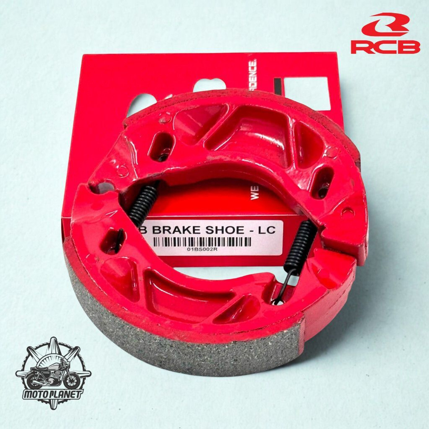 Image of MOTO PLANET 01BS002R MOTO-01BS002R Rear Brake Shoe