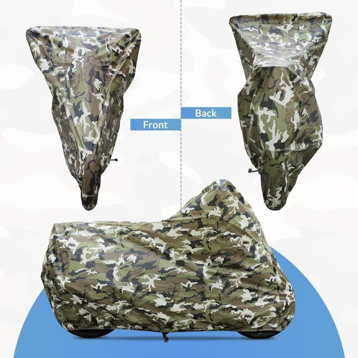 Image of HEARTCE Waterproof Two Wheeler Cover for Yamaha