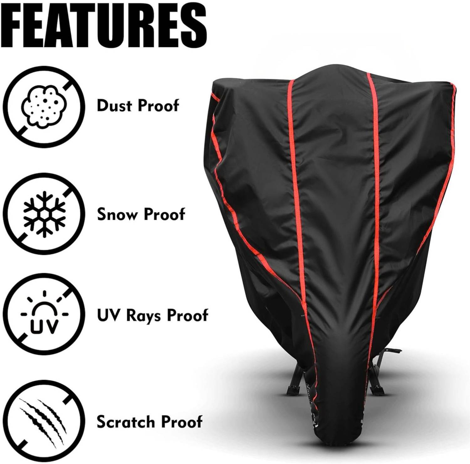 KroniX Waterproof Two Wheeler Cover for TVS - Image 2