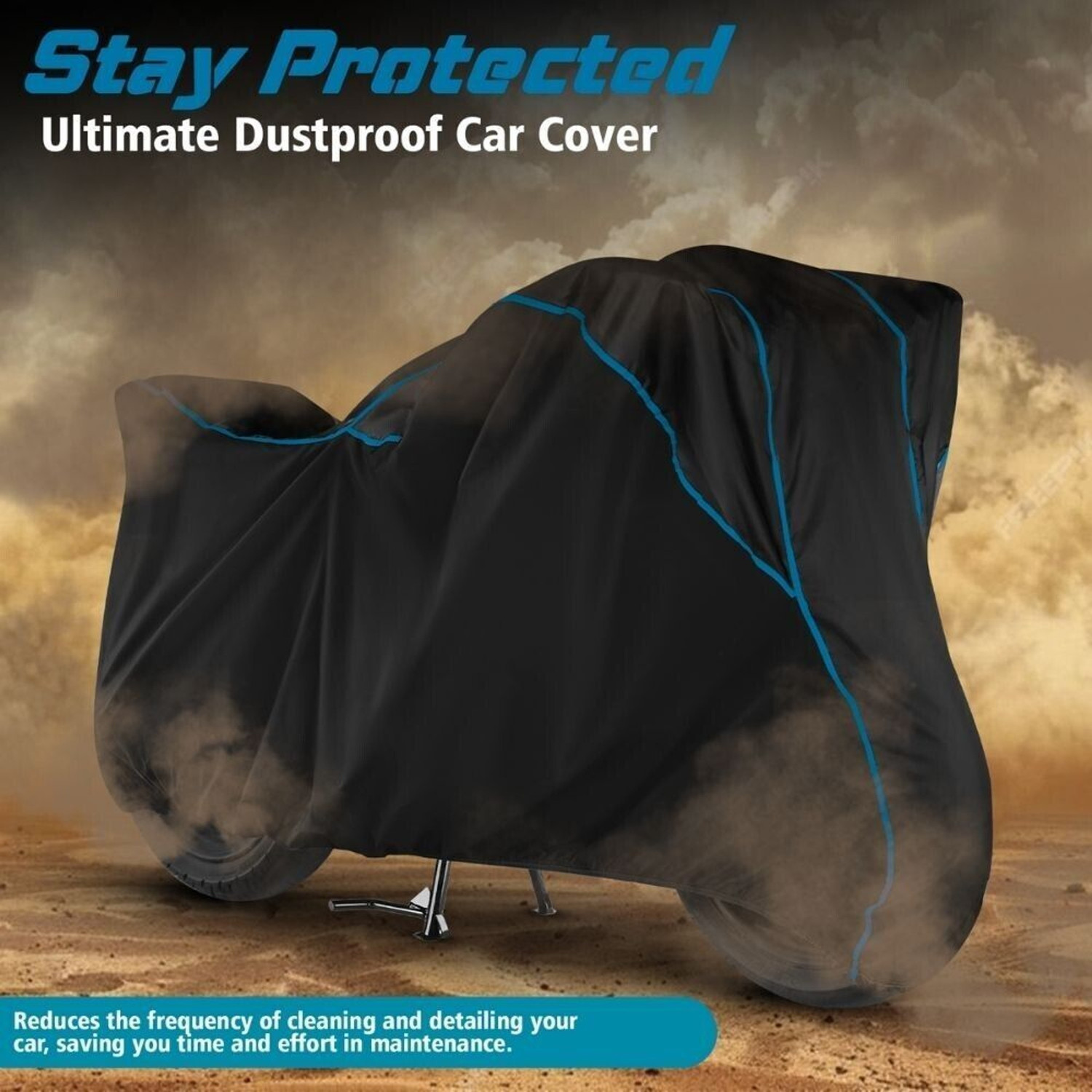 Image of Oroma Waterproof Two Wheeler Cover for Yamaha