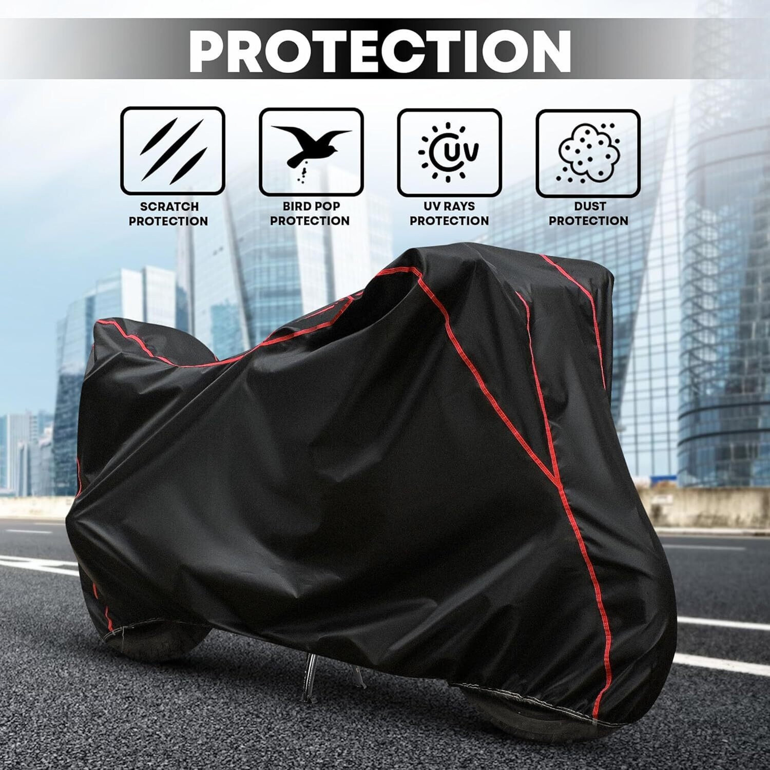 Image of Oroma Waterproof Two Wheeler Cover for Honda