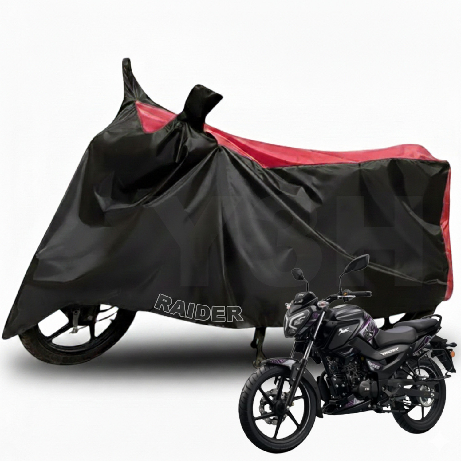 Image of Y3H Two Wheeler Cover for TVS