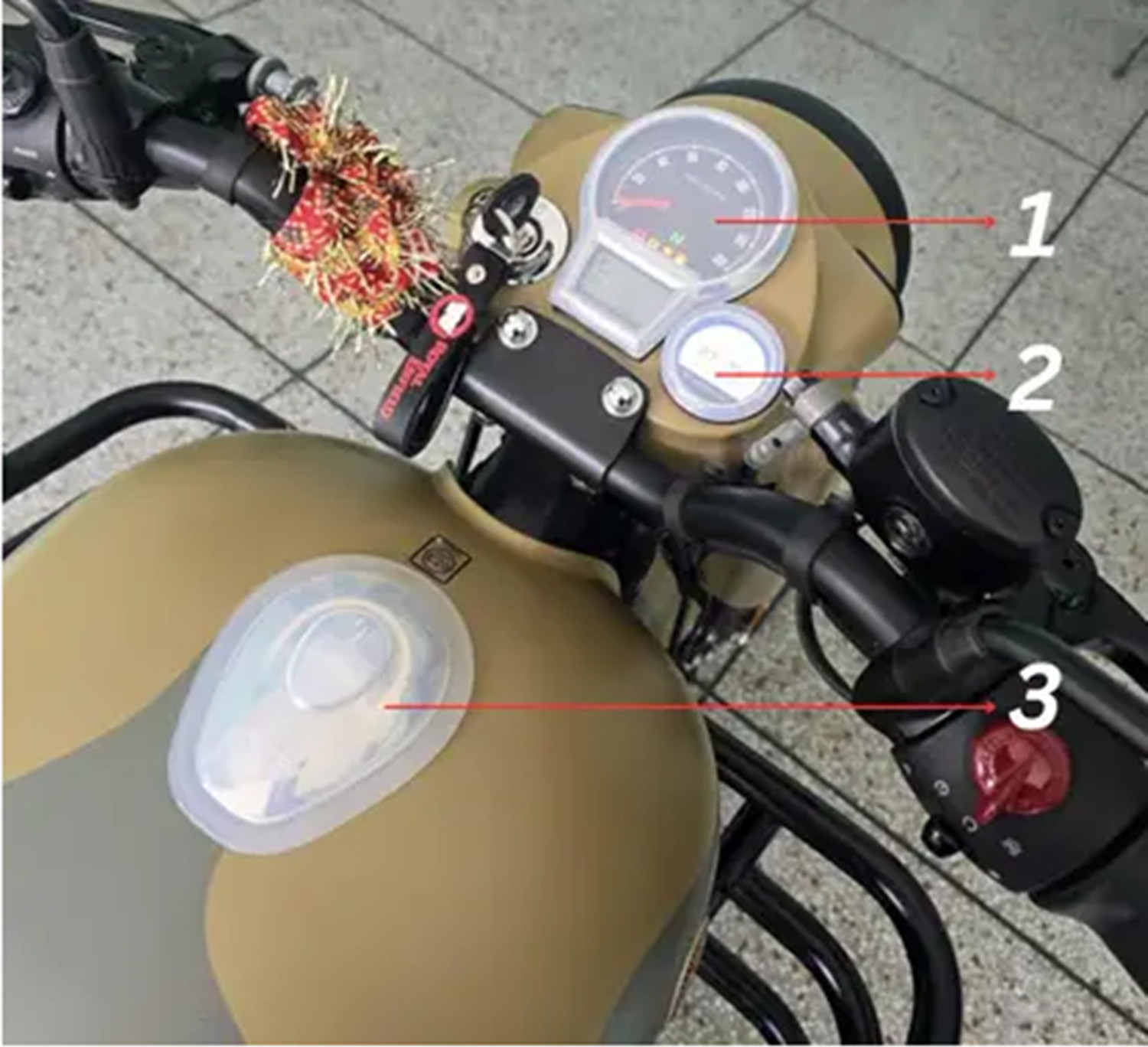 Image of GRILLO Waterproof Two Wheeler Cover for Royal Enfield