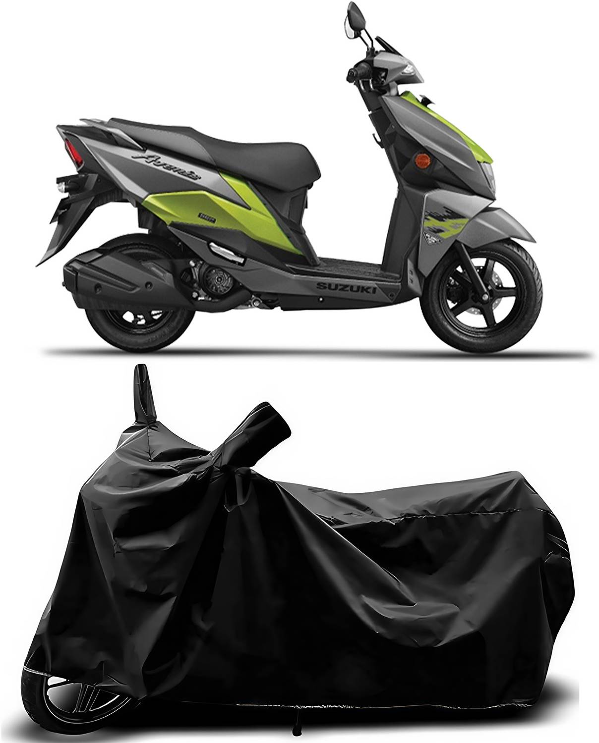 BbcMart Waterproof Two Wheeler Cover for Suzuki
