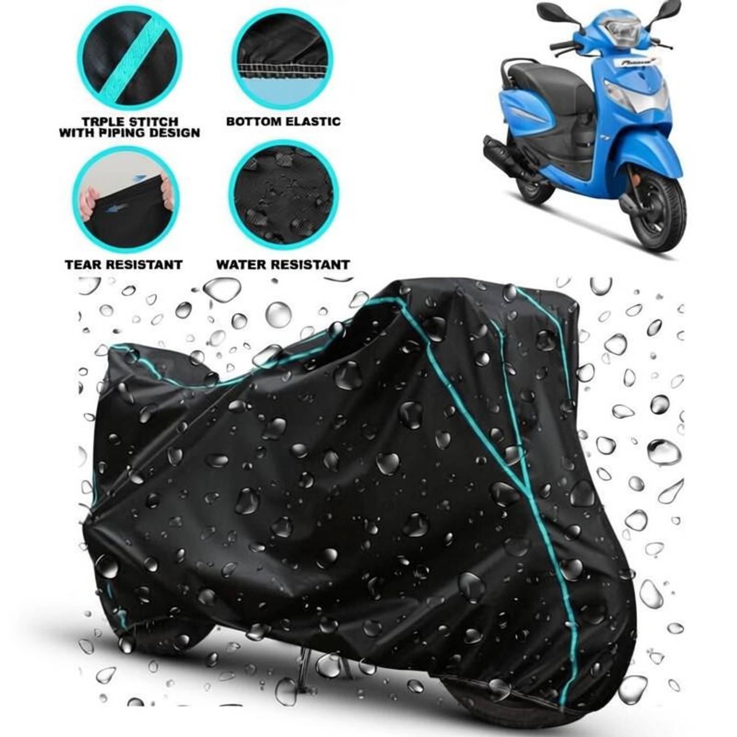 CoverXpert Waterproof Two Wheeler Cover for Hero