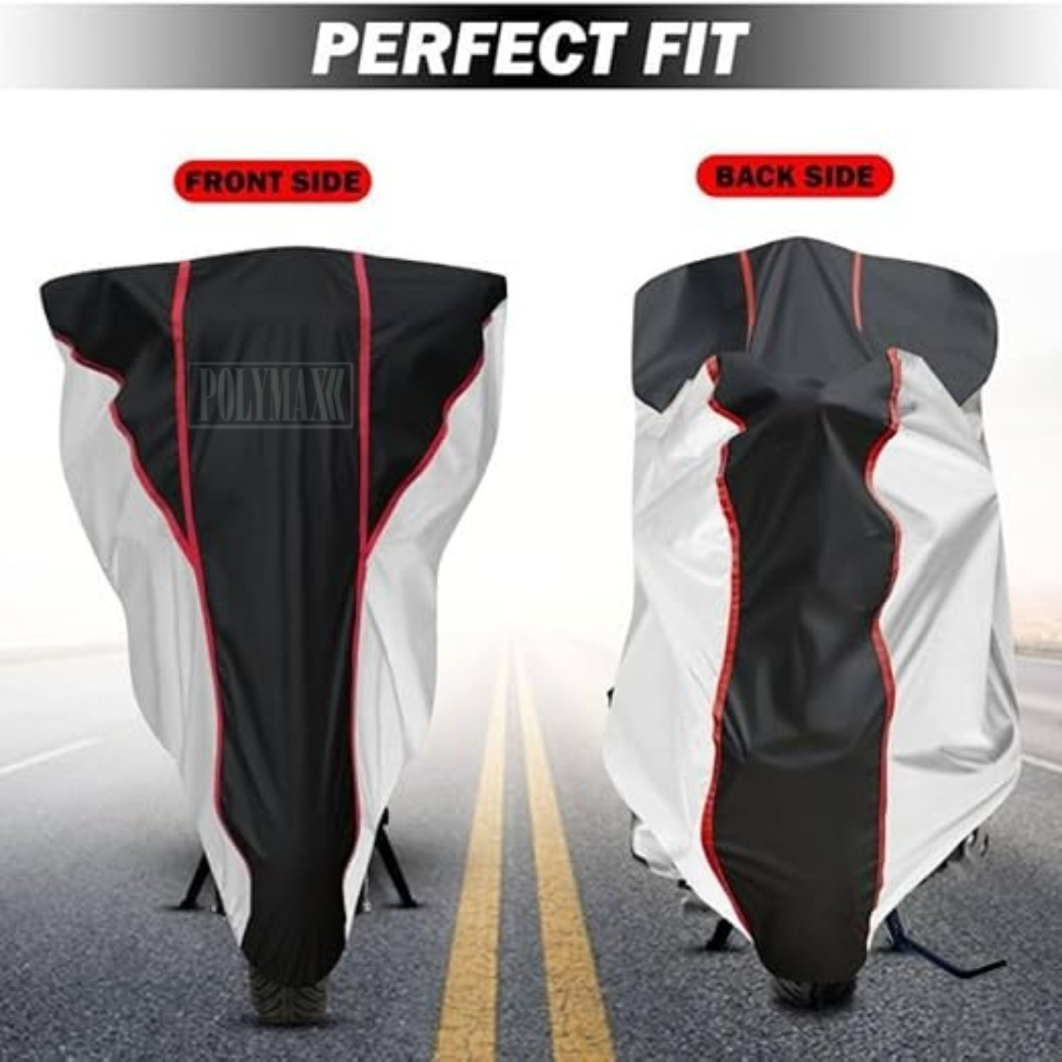 Image of OliverX Waterproof Two Wheeler Cover for Royal Enfield