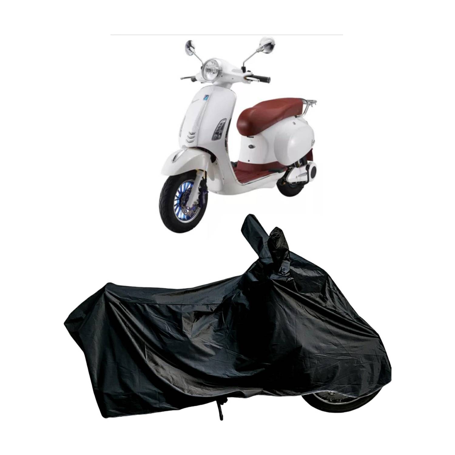 Autofly Waterproof Two Wheeler Cover for Vespa