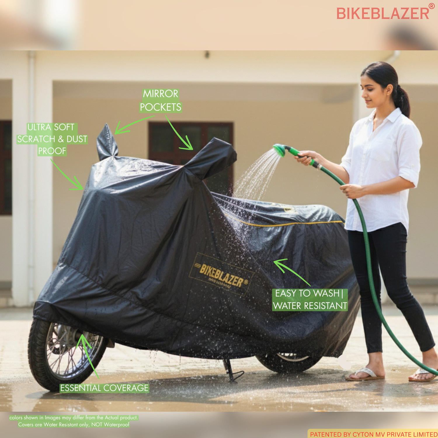 Image of BIKE BLAZER Waterproof Two Wheeler Cover for Royal Enfield