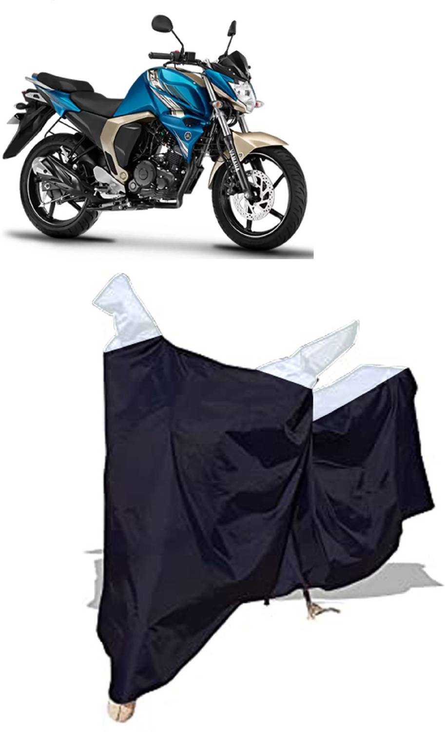 Amexride Two Wheeler Cover for Yamaha