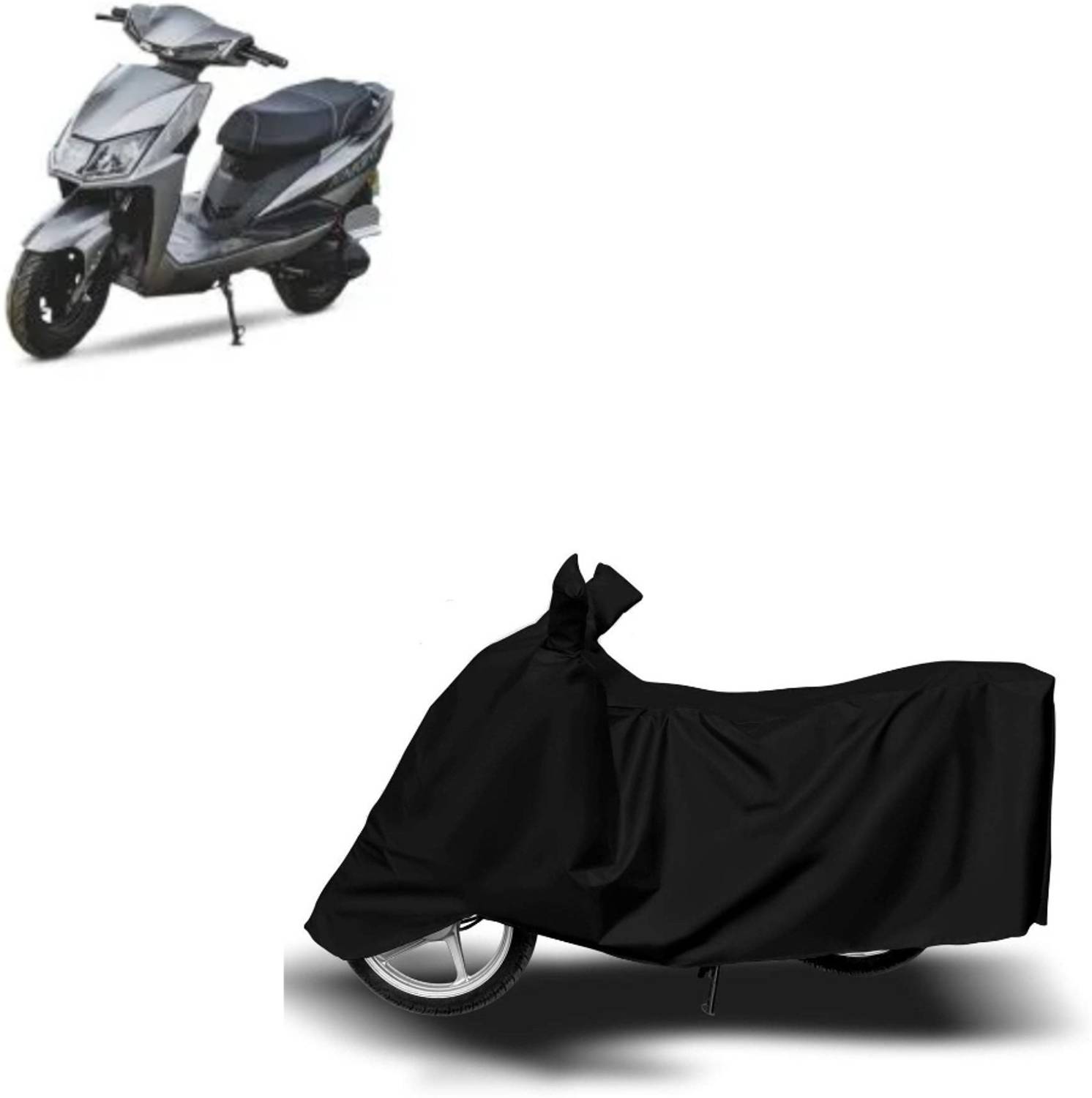 Aamaya Store Waterproof Two Wheeler Cover for Yamaha Water Resistant Bike Body Cover for Scooter & Scooty - Universal Size