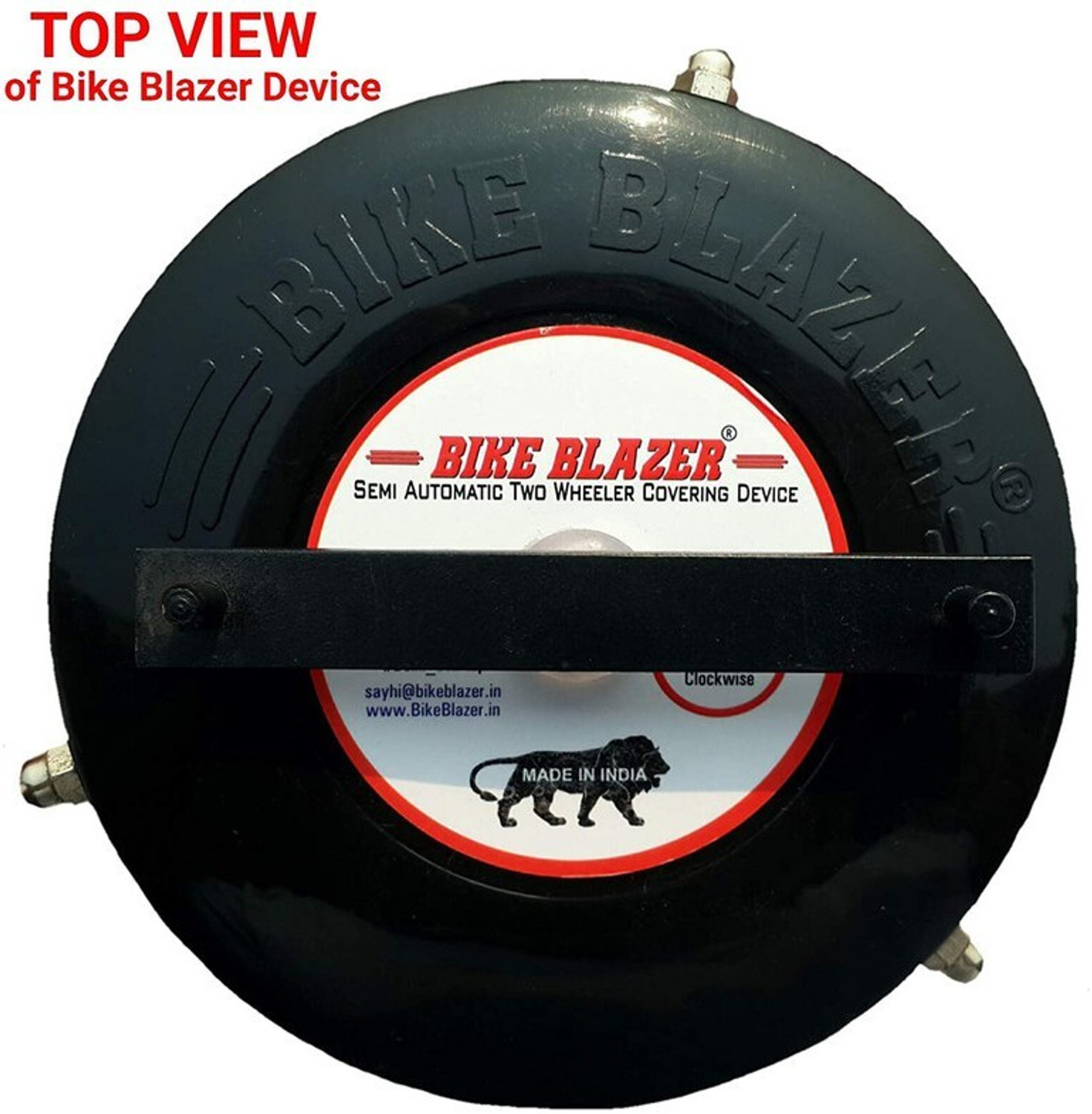 Image of BIKE BLAZER Two Wheeler Cover for Honda