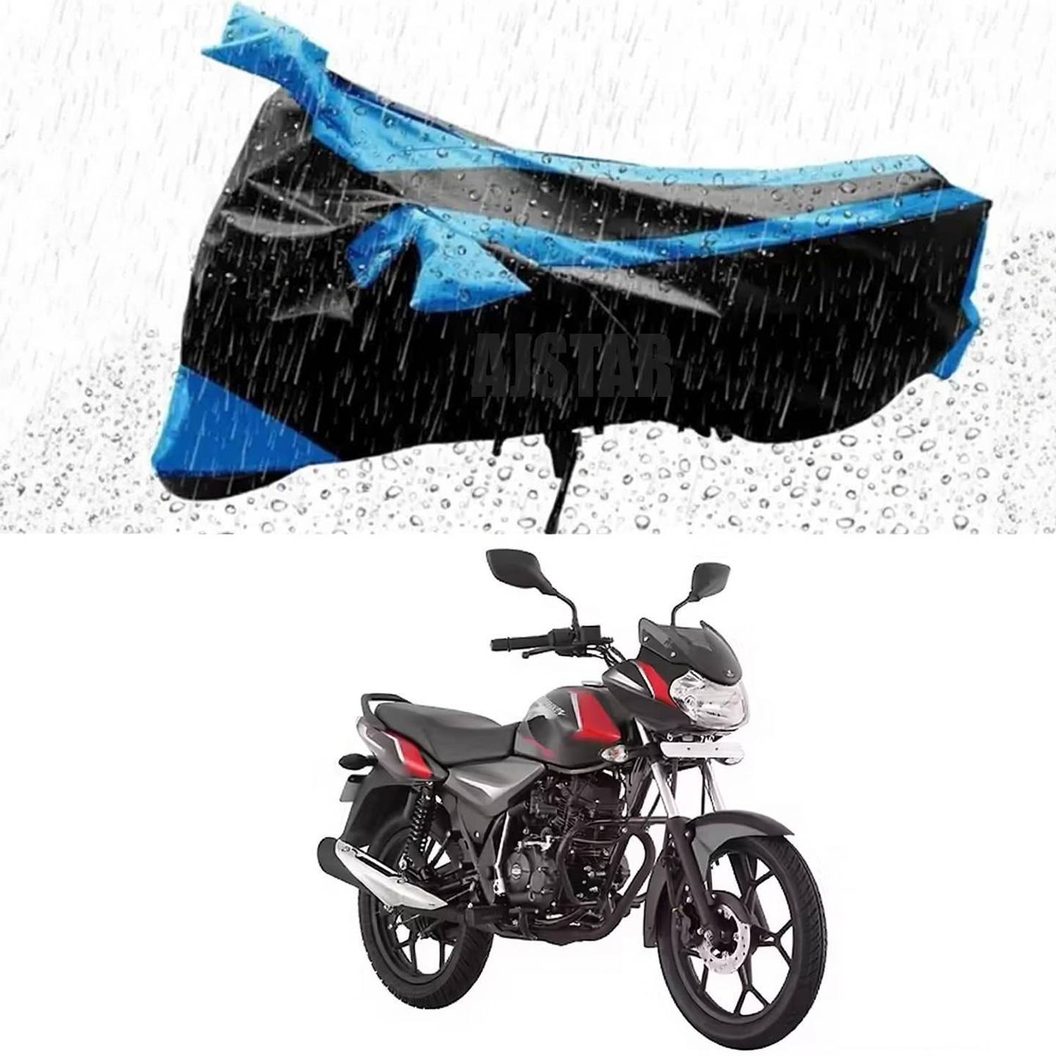 AJSTAR Two Wheeler Cover for Bajaj
