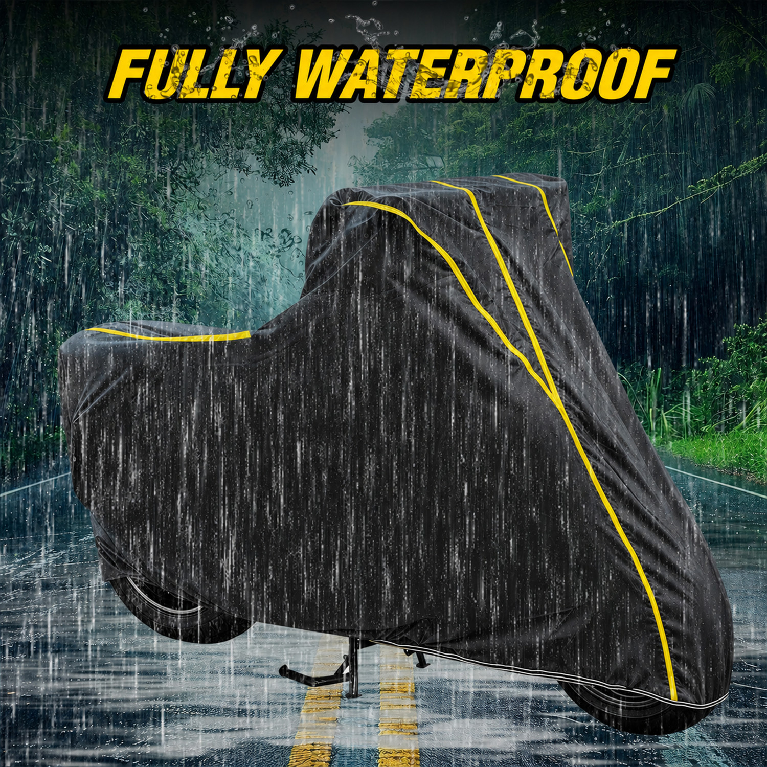 Image of Oto2eye Waterproof Two Wheeler Cover for Royal Enfield