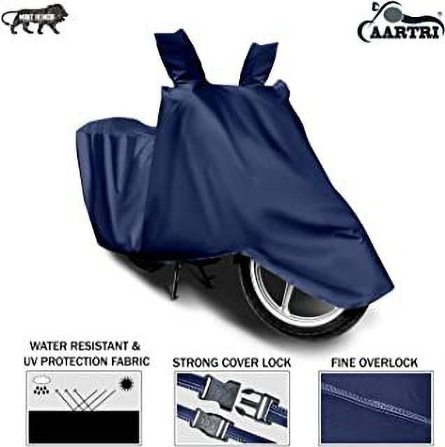 BRITTT Waterproof Two Wheeler Cover for TVS, Suzuki, Hero, Honda