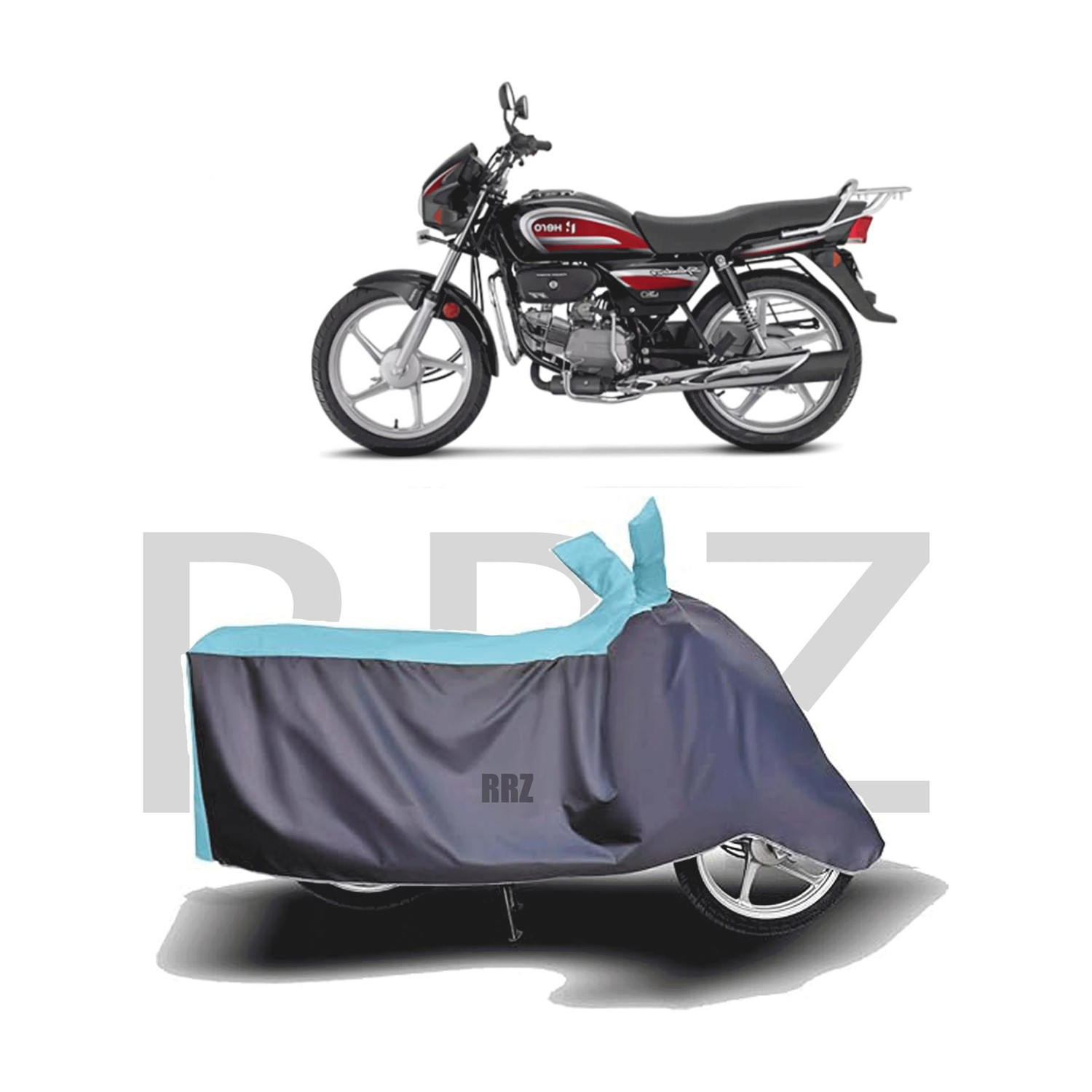 Image of RRZ Two Wheeler Cover for Hero