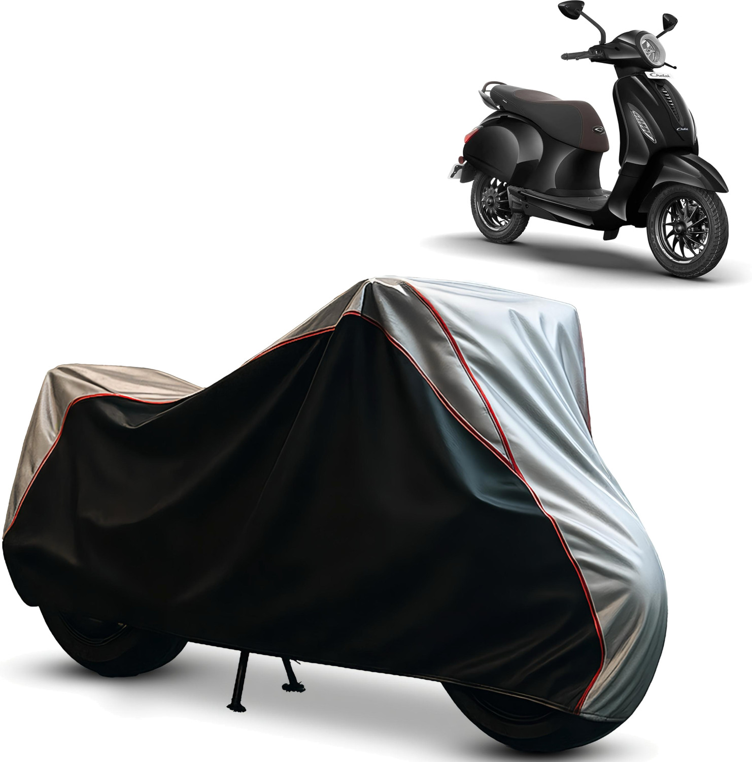 Image of AXLOZ Two Wheeler Cover for Bajaj
