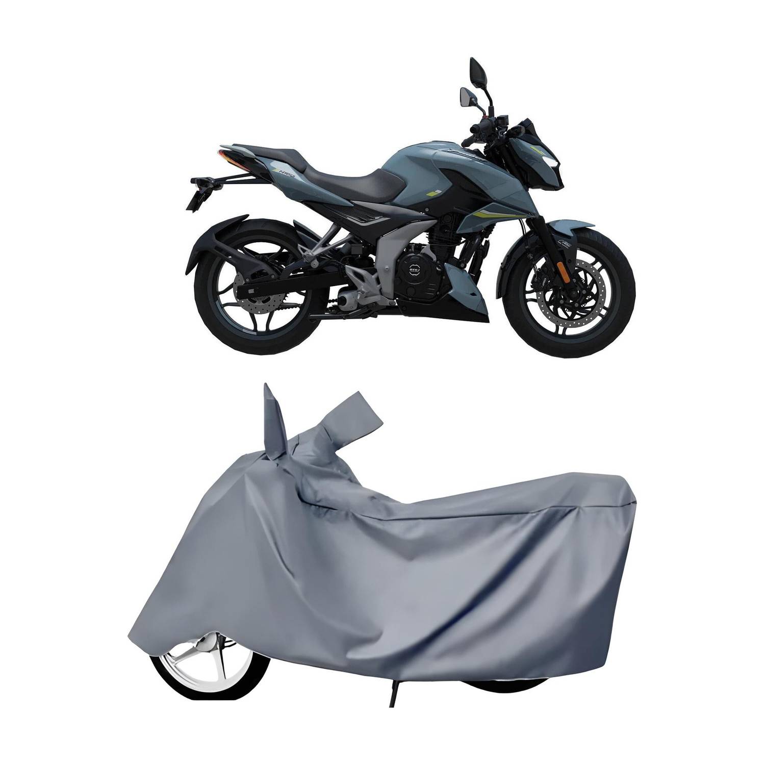 BbcMart Waterproof Two Wheeler Cover for Bajaj