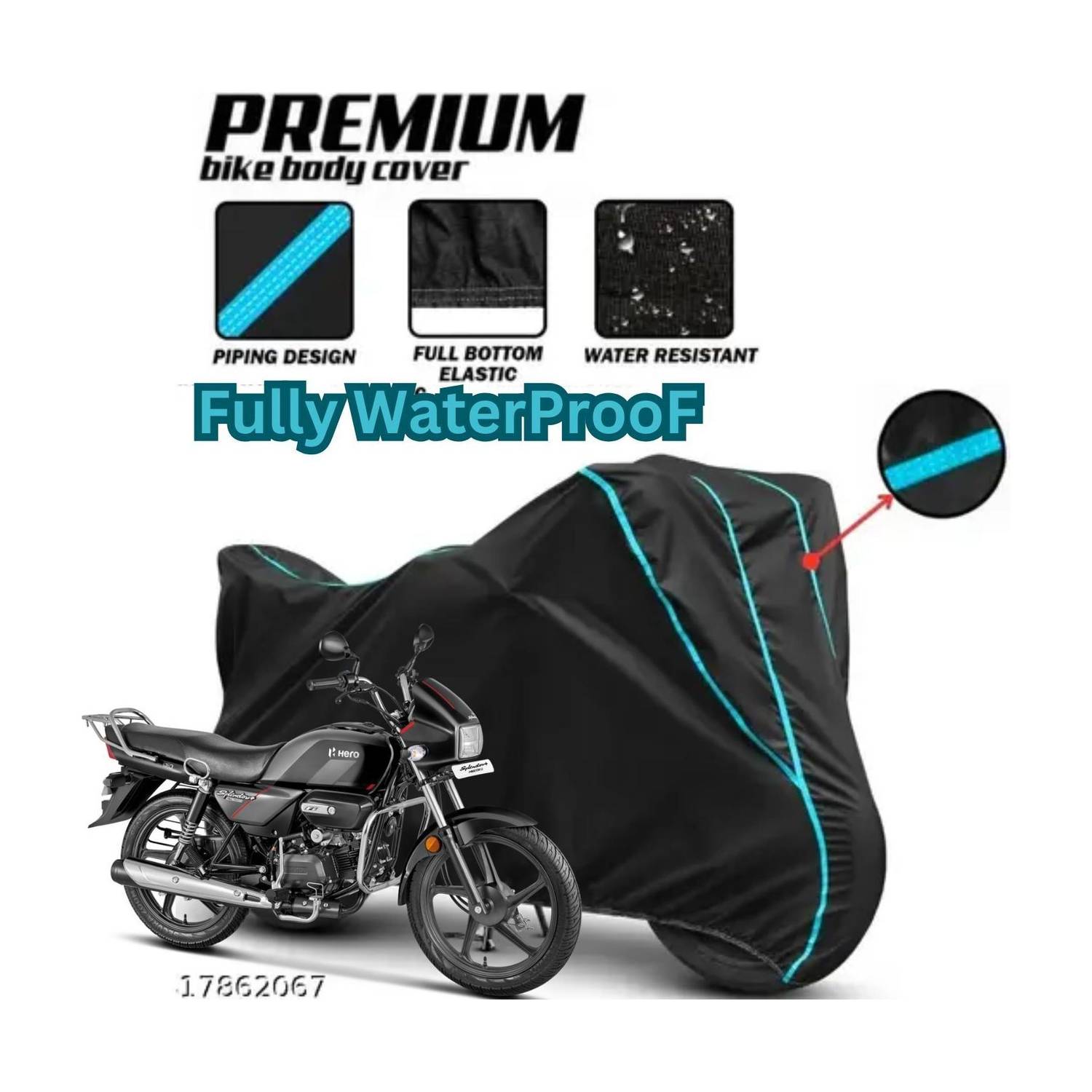 Shiv Kanha Waterproof Two Wheeler Cover for Hero