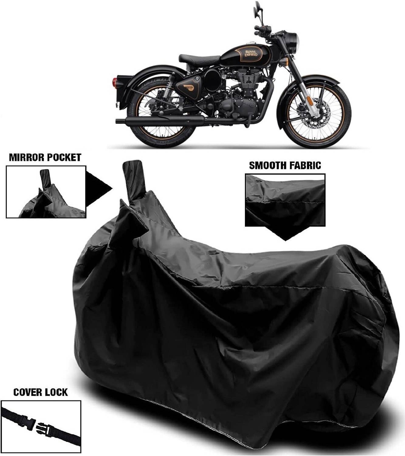 AJSTAR Waterproof Two Wheeler Cover for Royal Enfield