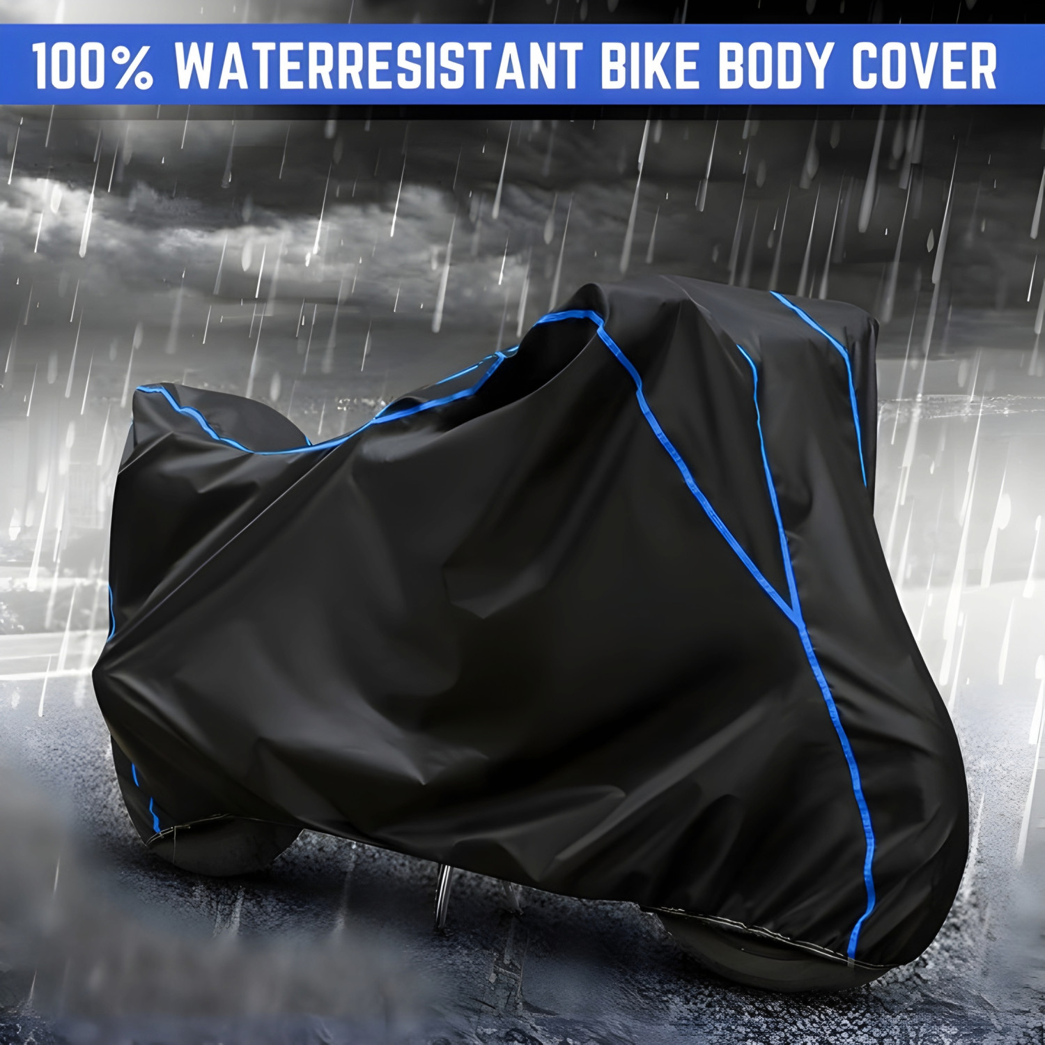 Image of WXR Waterproof Two Wheeler Cover for Bajaj