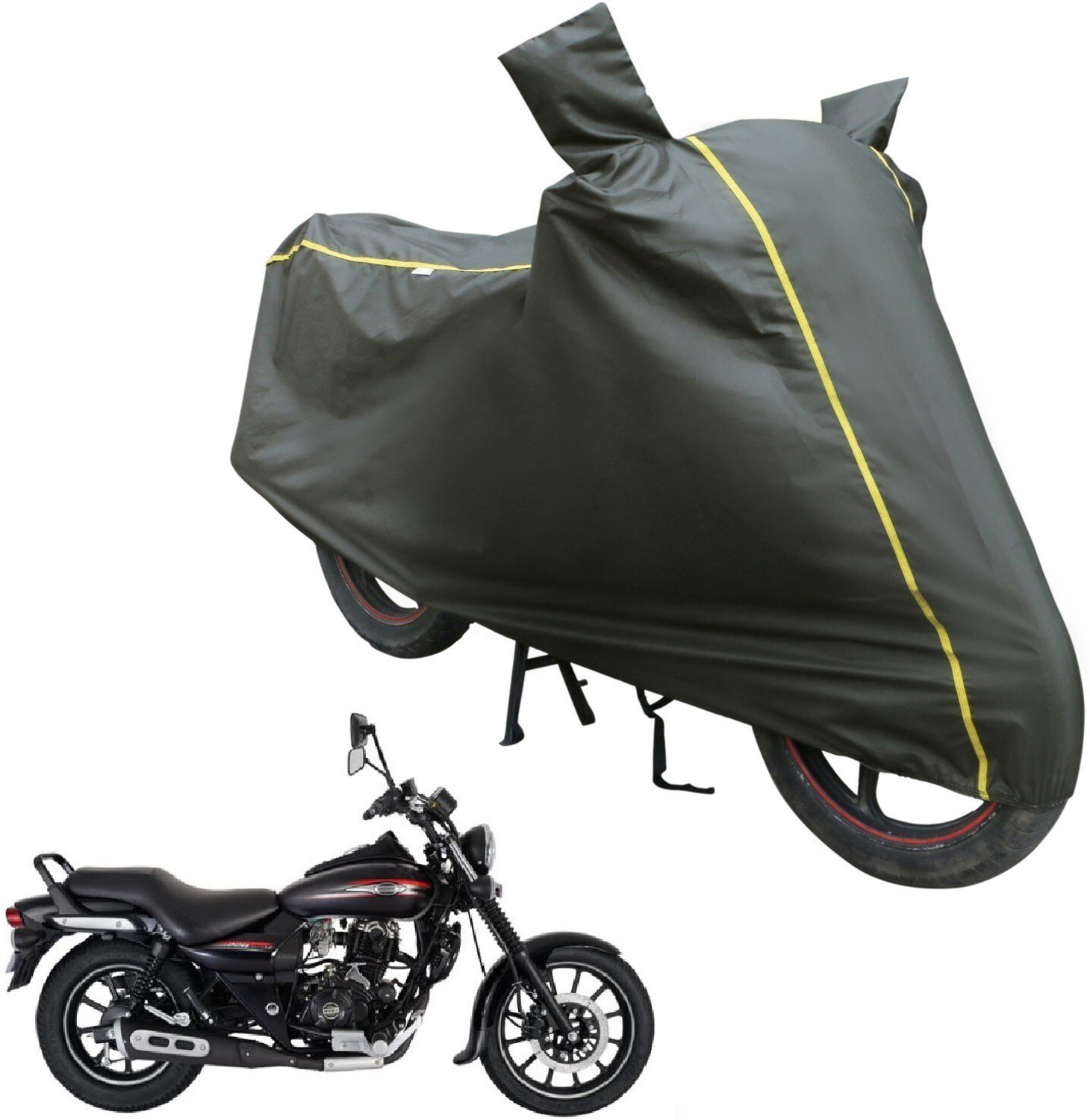 Image of Fit Fly Waterproof Two Wheeler Cover for Bajaj