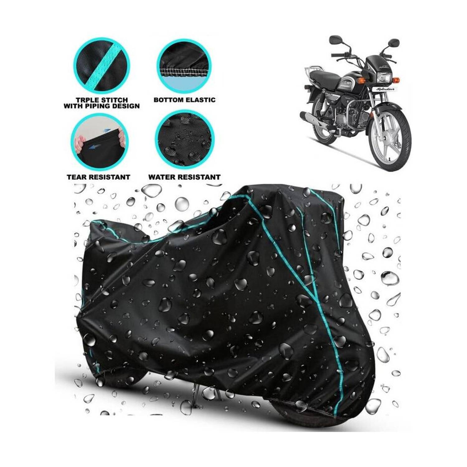 CoverXpert Waterproof Two Wheeler Cover for Hero