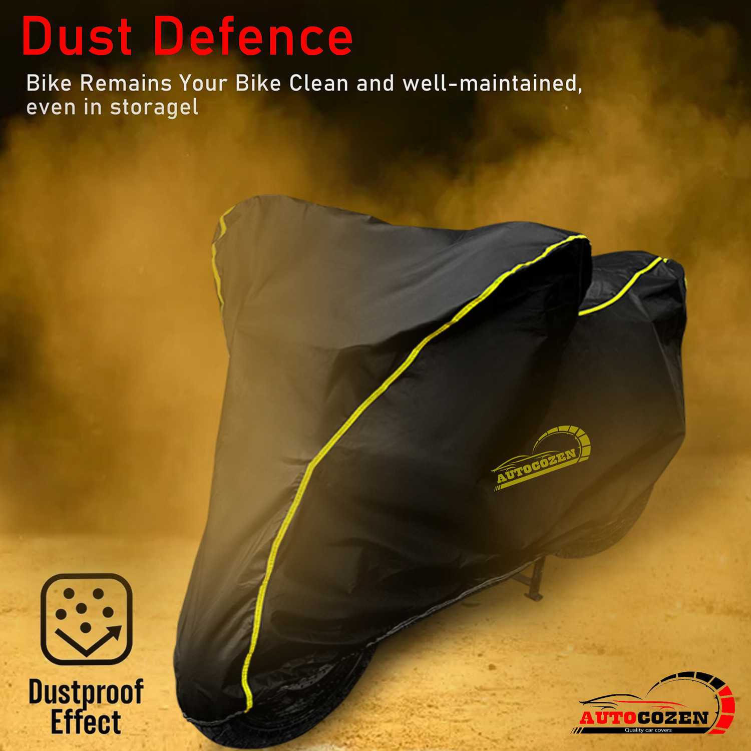 Image of AUTOCOZEN Waterproof Two Wheeler Cover for Royal Enfield