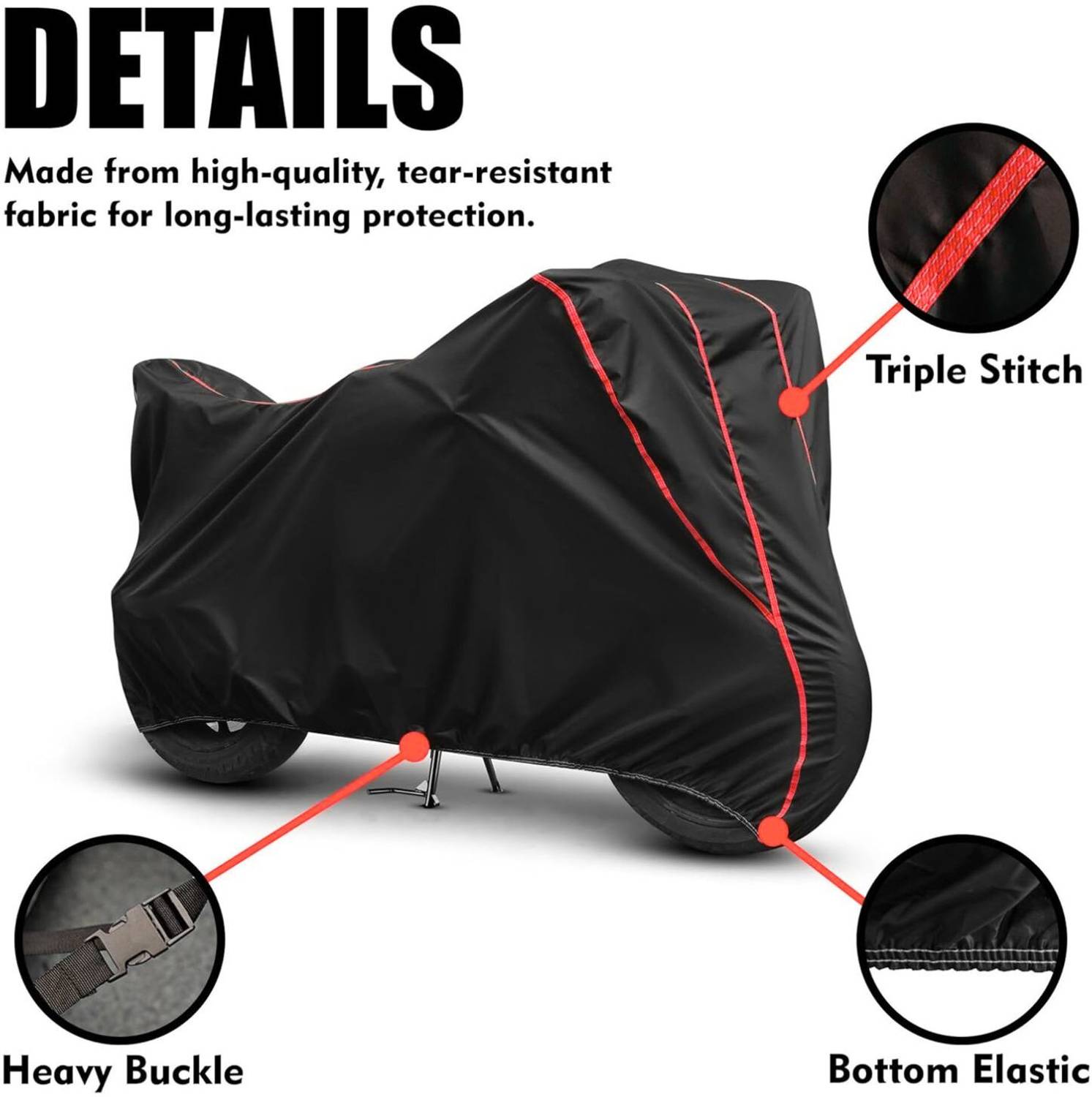 KroniX Waterproof Two Wheeler Cover for TVS - Image 3