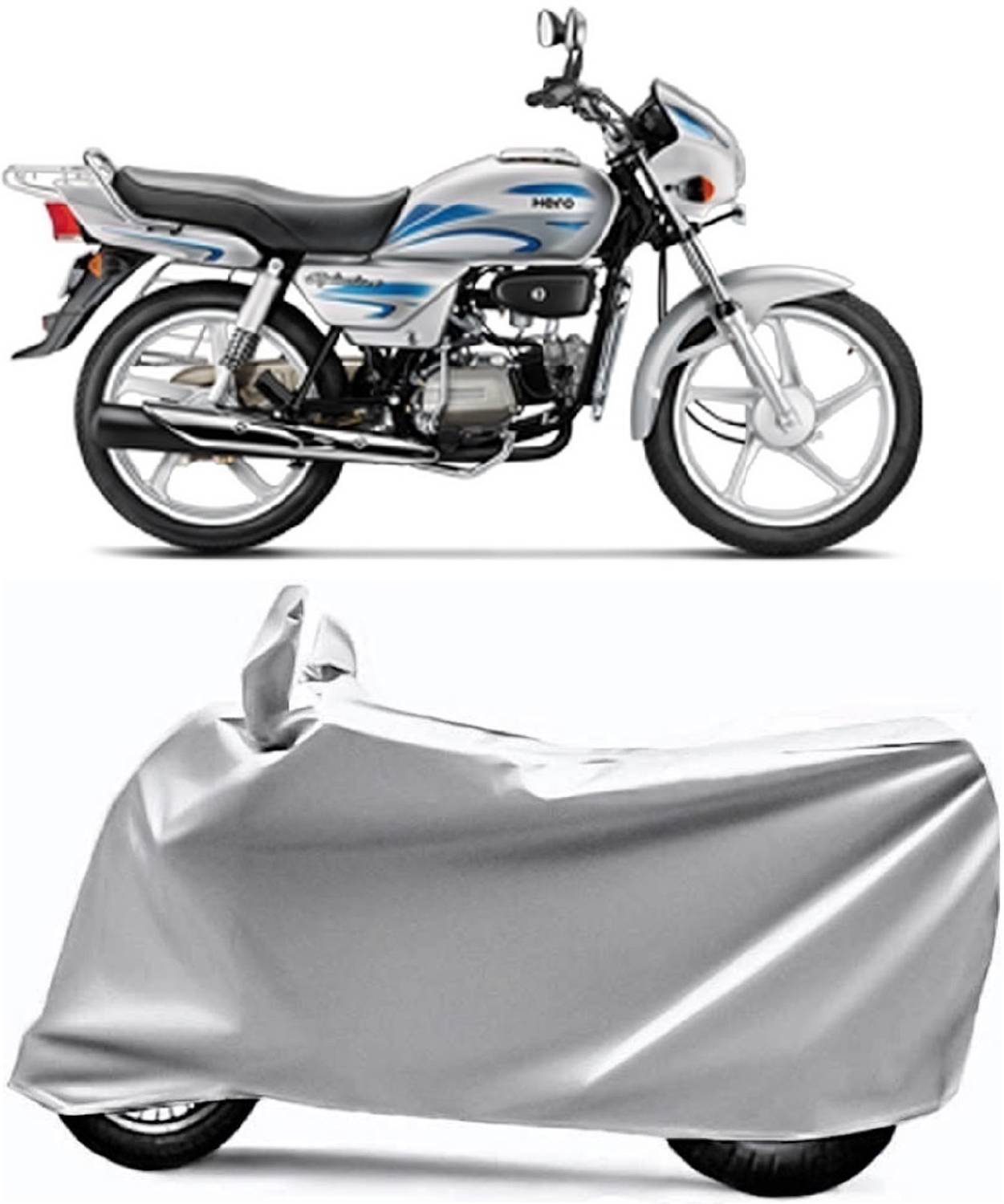 AUCTIMO Two Wheeler Cover for Hero