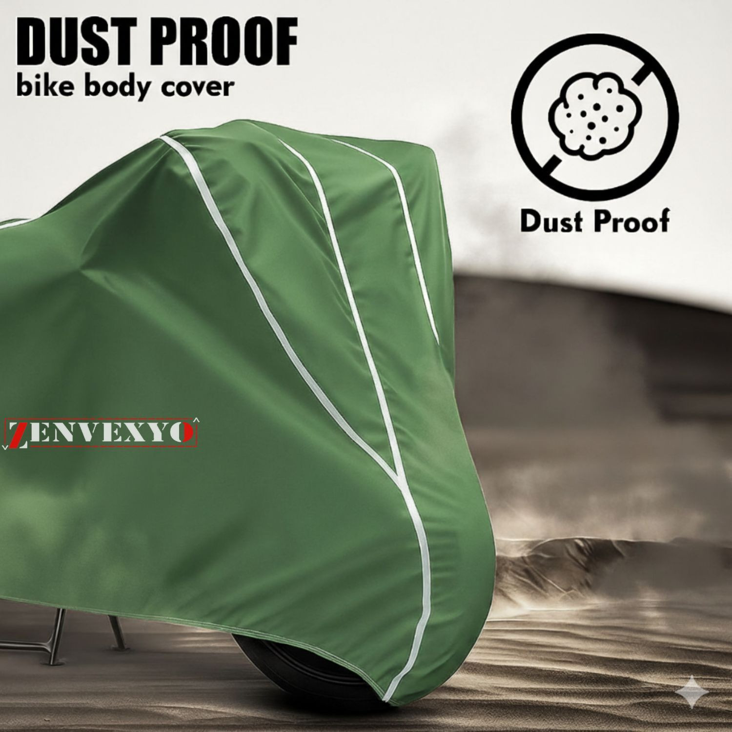 Image of ZENVEXYO Waterproof Two Wheeler Cover for Bajaj