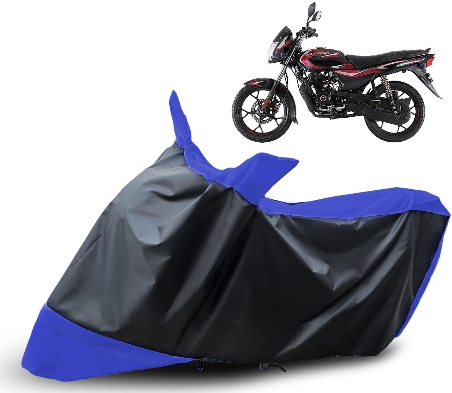 Image of HEMSKAR Waterproof Two Wheeler Cover for Bajaj
