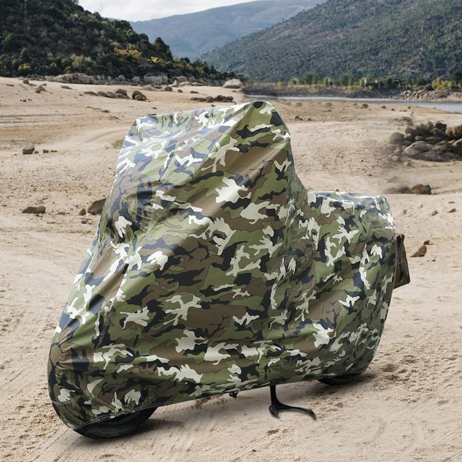 Image of HEARTCE Waterproof Two Wheeler Cover for Yamaha