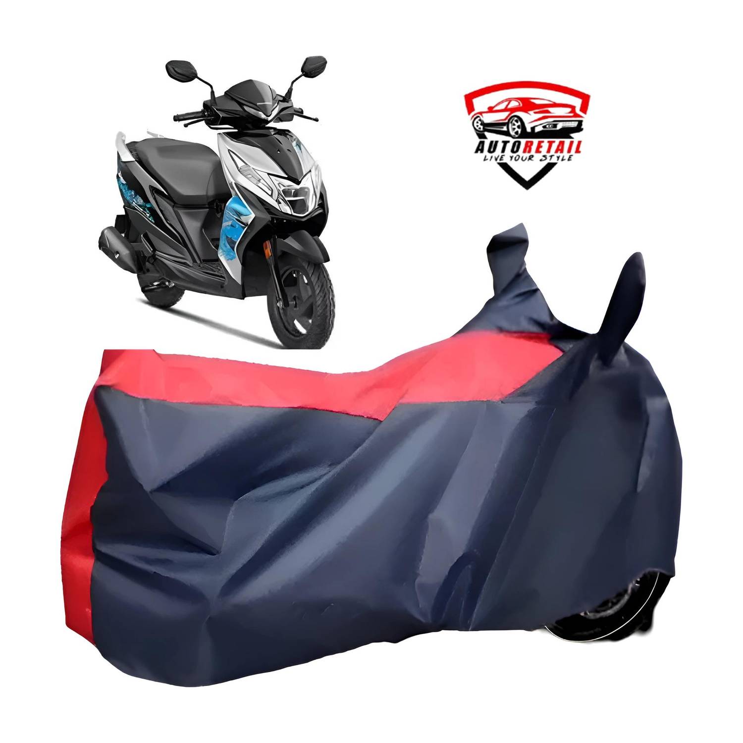 AutoRetail Waterproof Two Wheeler Cover for Honda