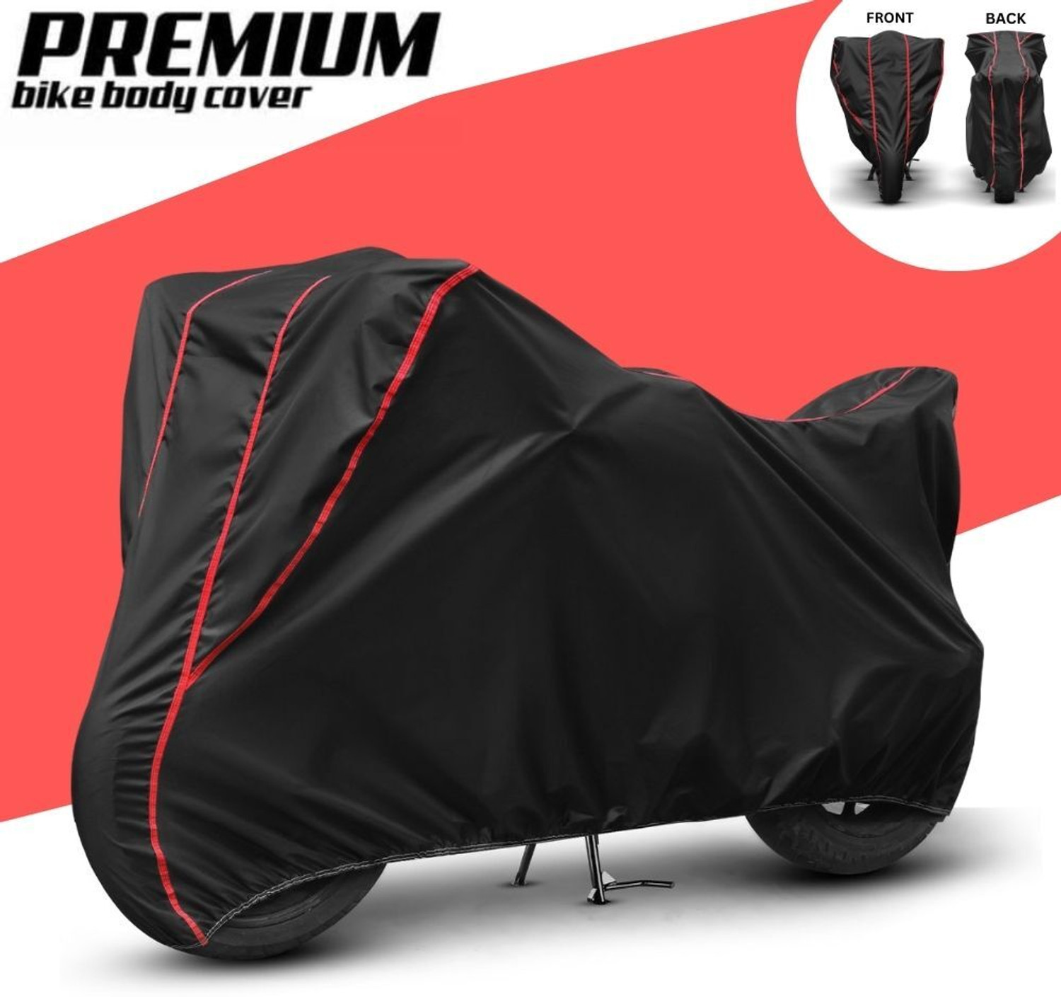Image of Mwiss Waterproof Two Wheeler Cover for TVS