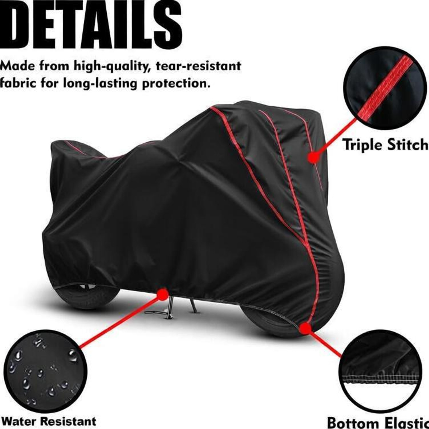 Image of KroniX Waterproof Two Wheeler Cover for TVS