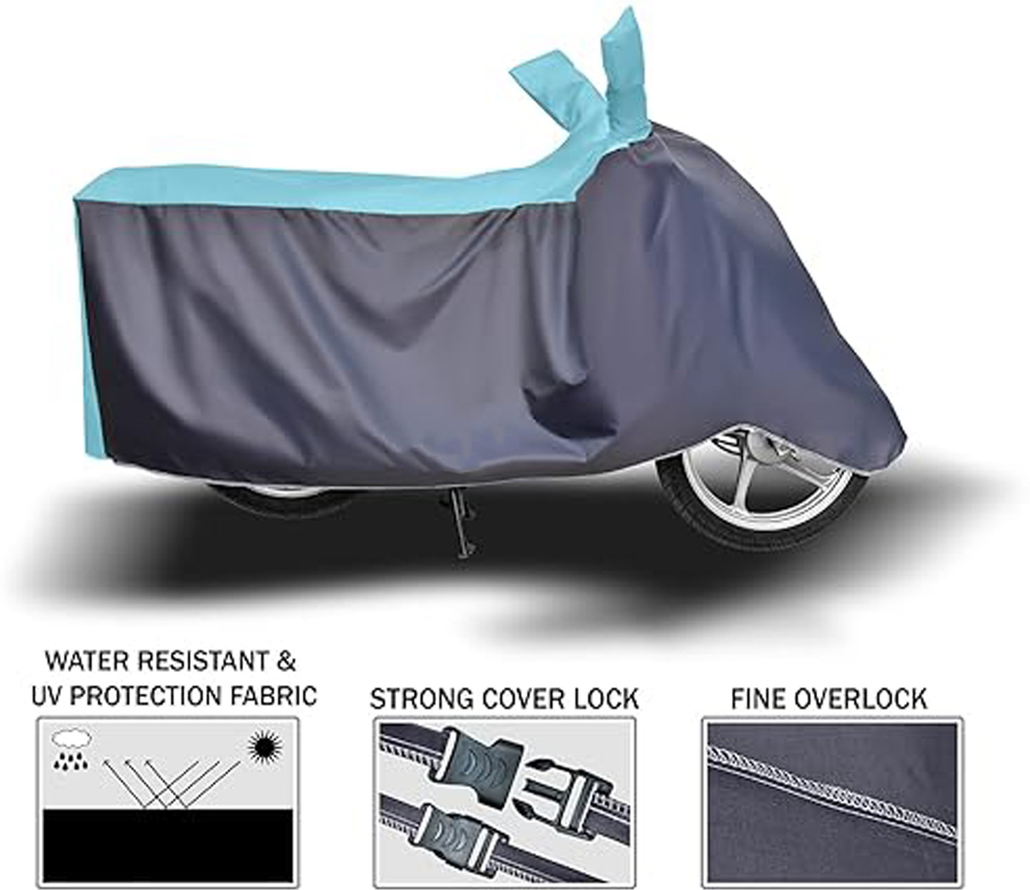 Image of RRZ Two Wheeler Cover for Hero