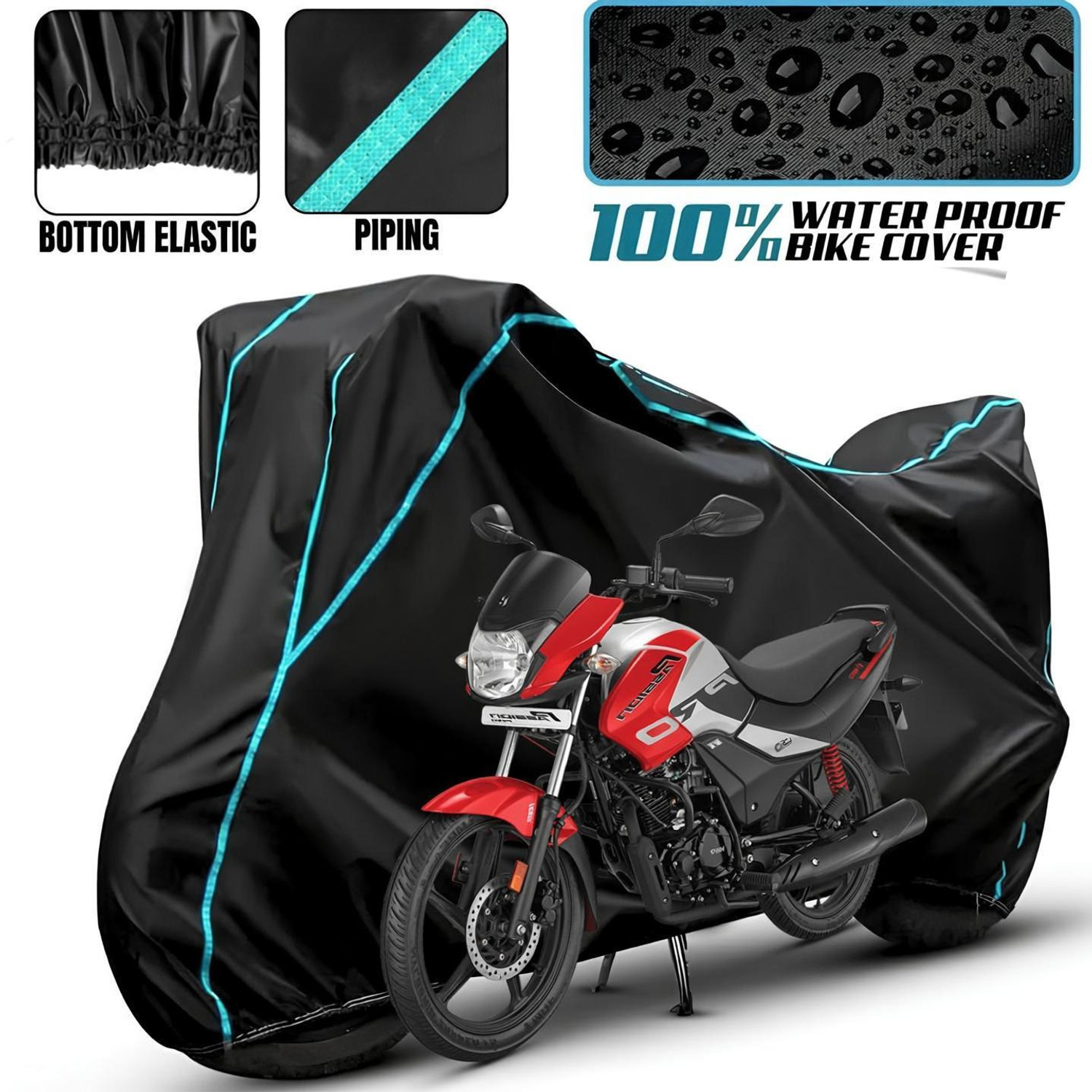 Image of KroniX Waterproof Two Wheeler Cover for Hero