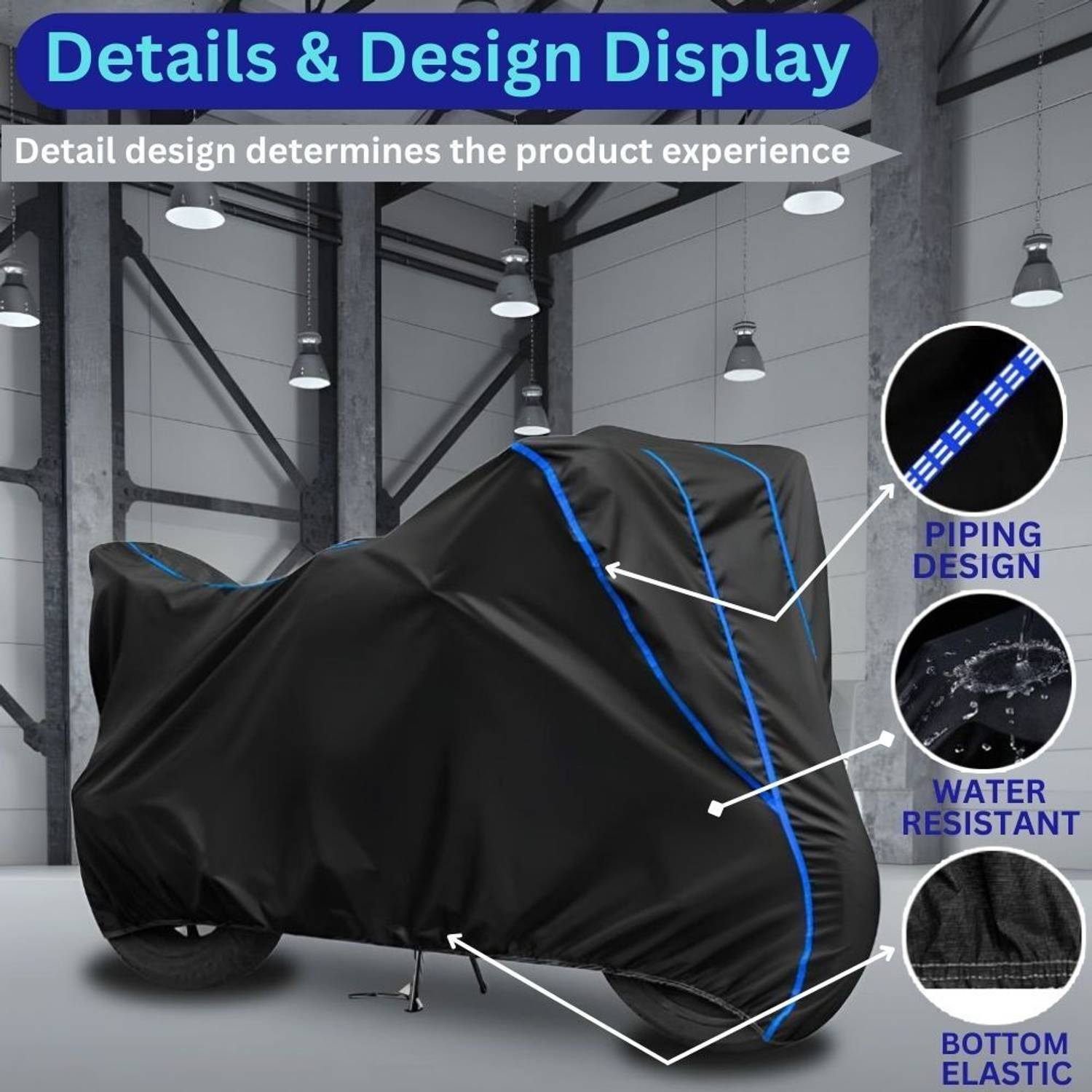 AYSHU Waterproof Two Wheeler Cover for Hero - Image 2