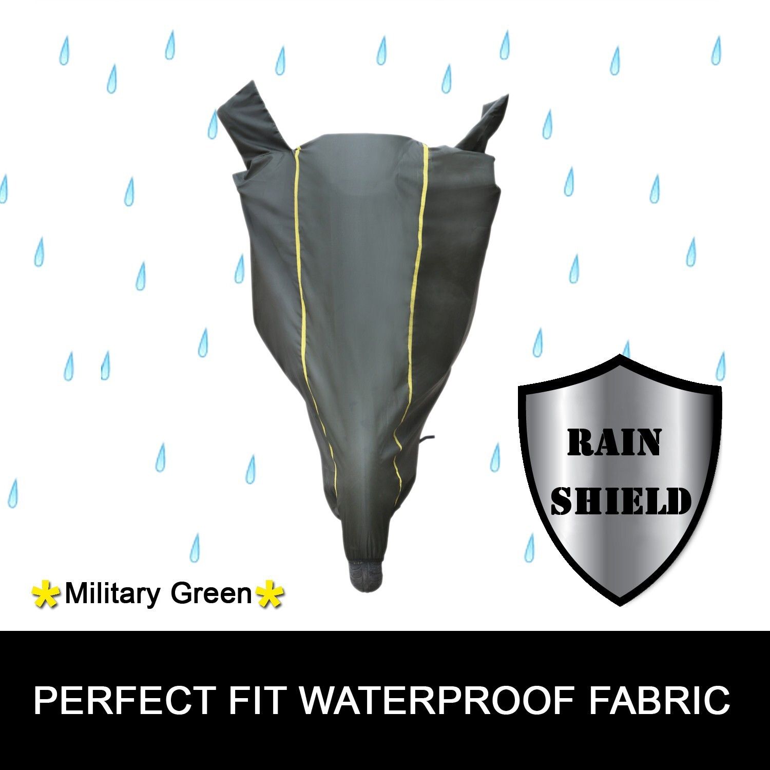 Image of Fit Fly Waterproof Two Wheeler Cover for Bajaj