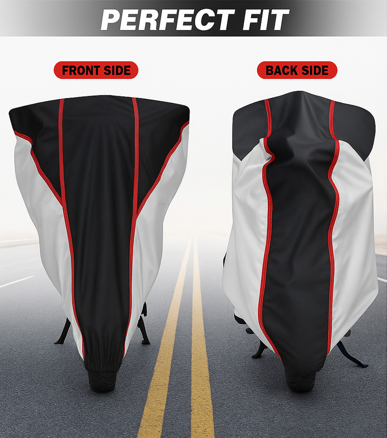 Image of pocket bazar Waterproof Two Wheeler Cover for Bajaj