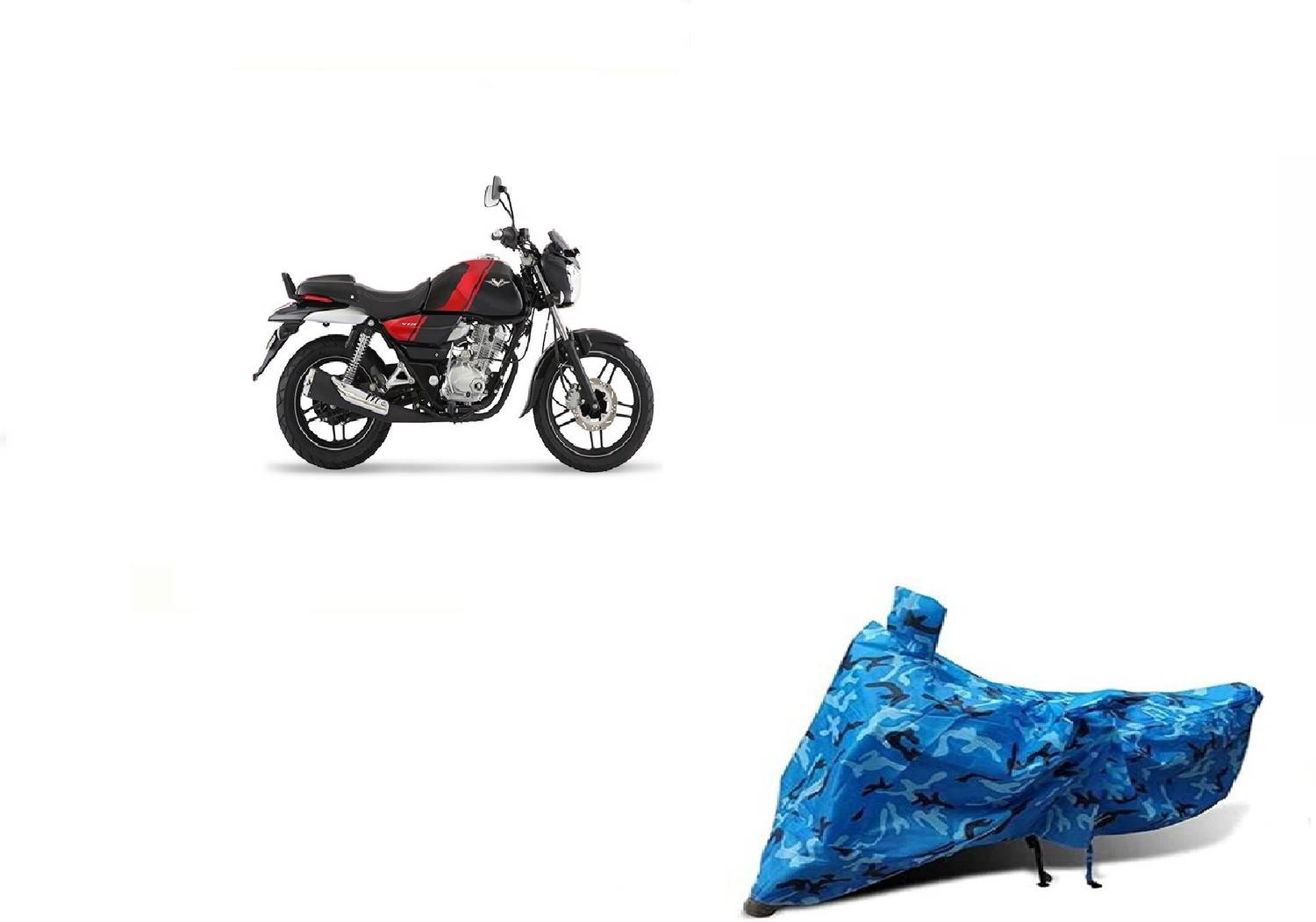 Anlopeproducts Waterproof Two Wheeler Cover for Bajaj