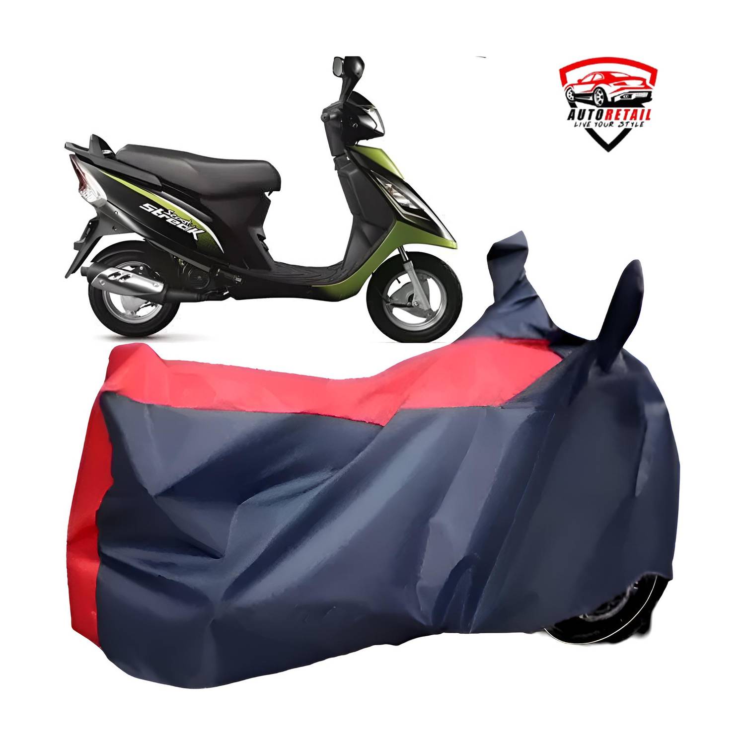 AutoRetail Two Wheeler Cover for TVS
