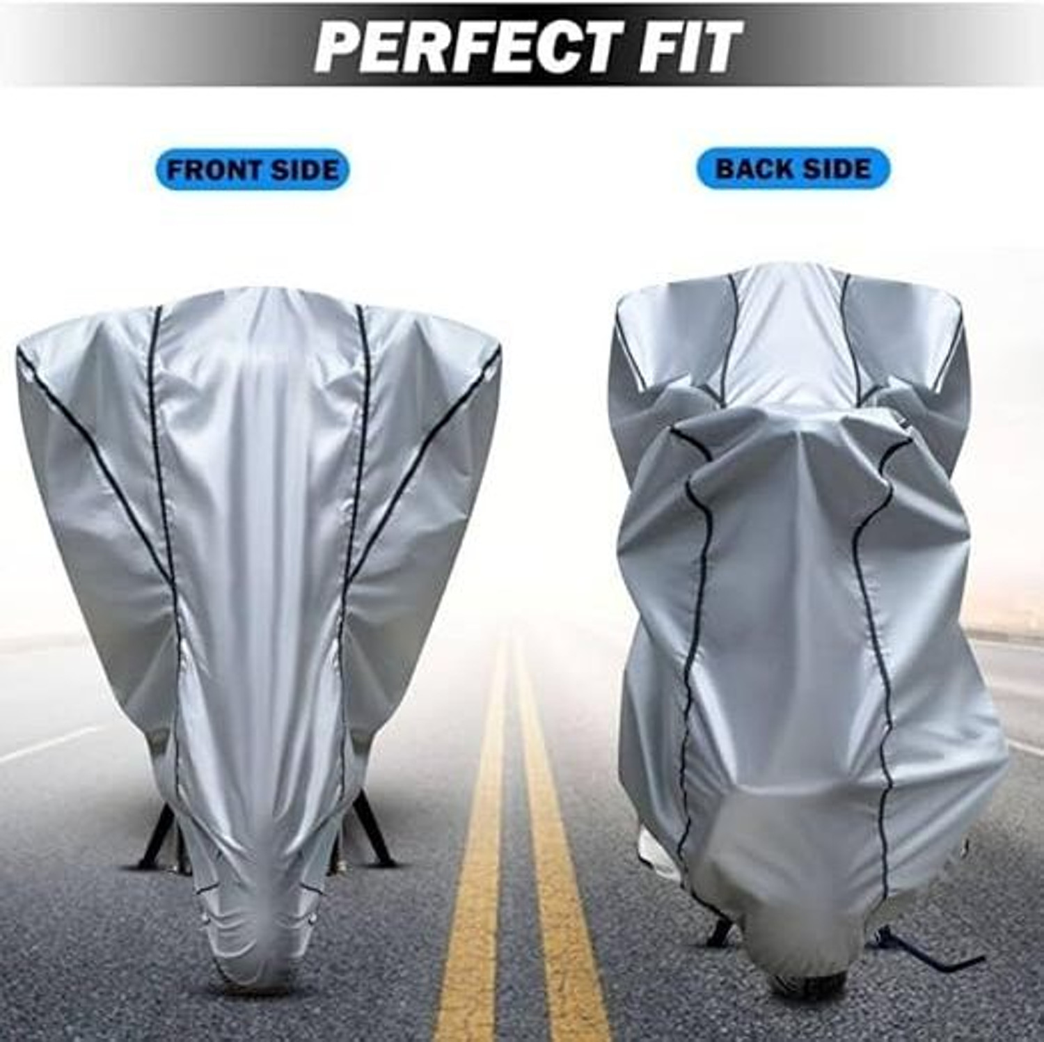 Image of pocket bazar Waterproof Two Wheeler Cover for Bajaj