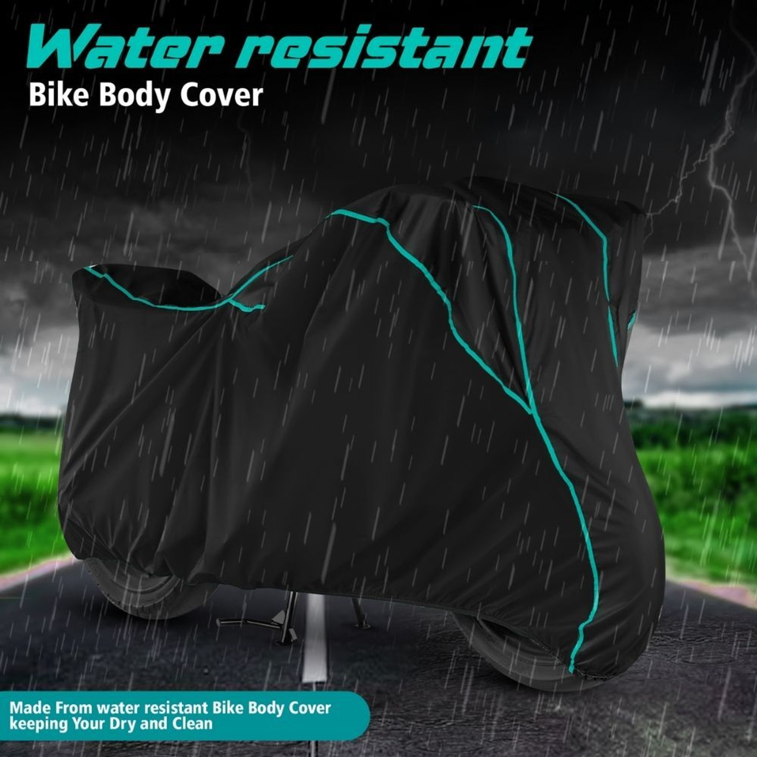 Image of LE PRA Waterproof Two Wheeler Cover for Yamaha