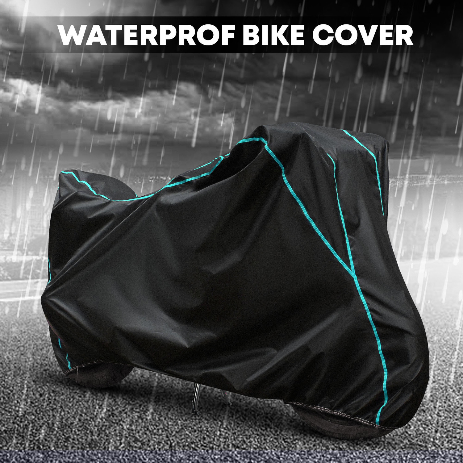 Image of OliverX Waterproof Two Wheeler Cover for Honda