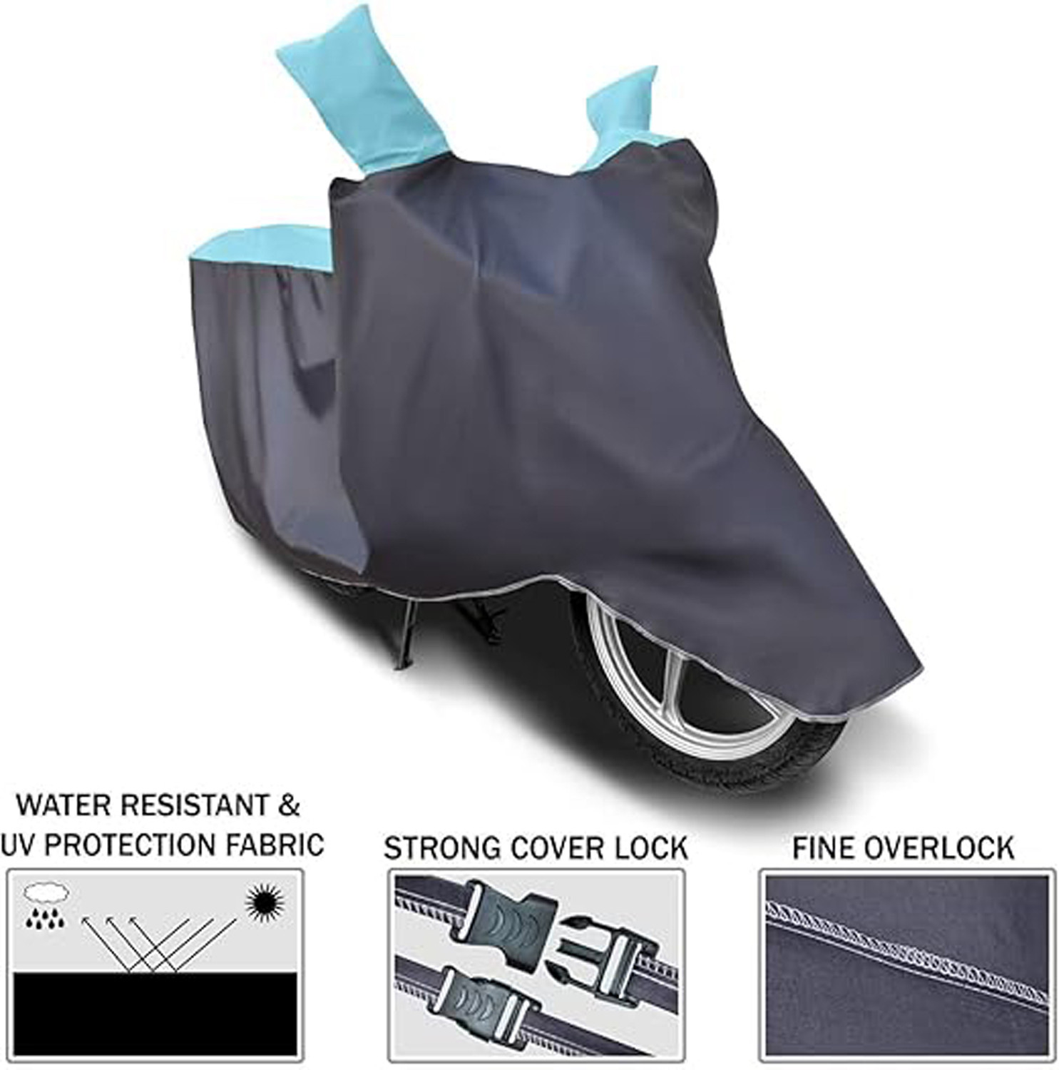 Image of RRZ Two Wheeler Cover for Hero