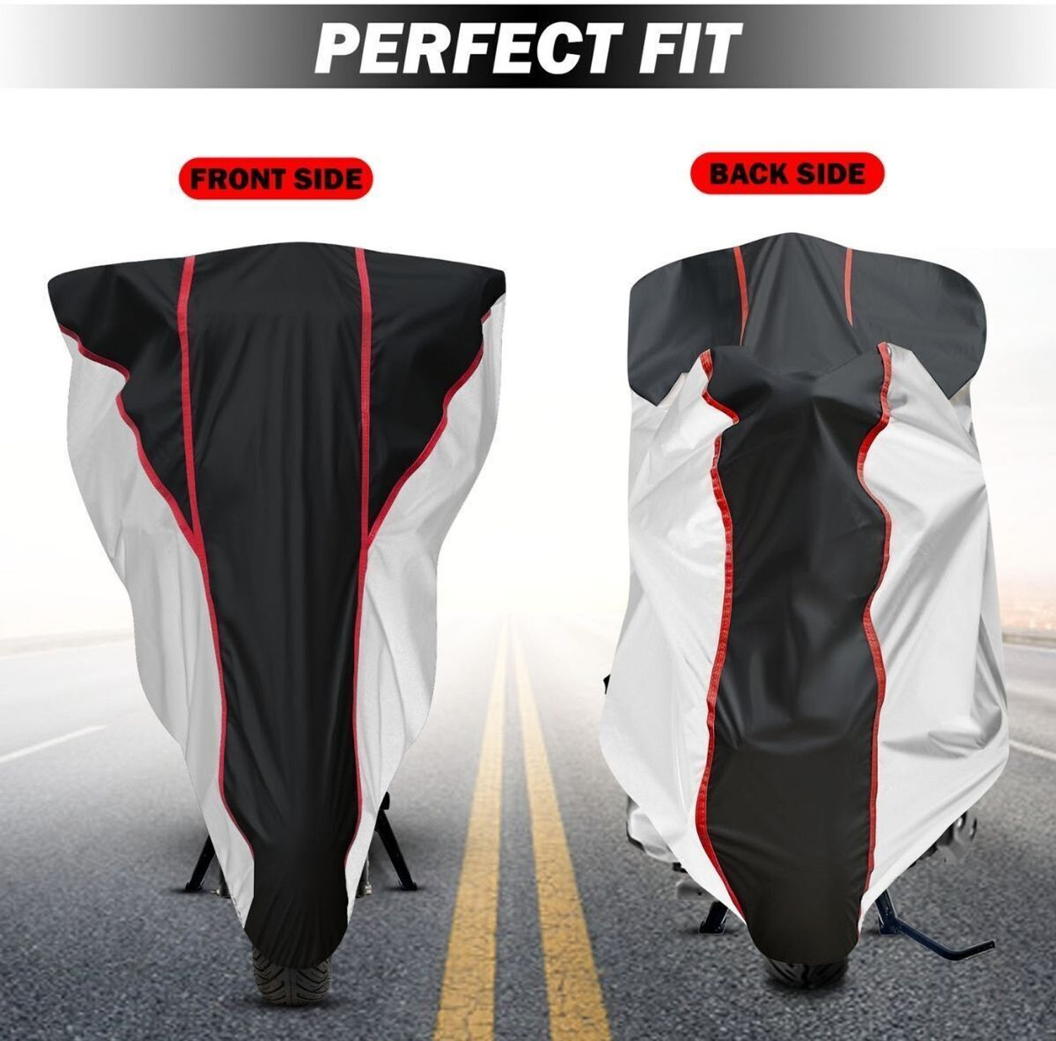 Image of AutoGalaxy Waterproof Two Wheeler Cover for TVS