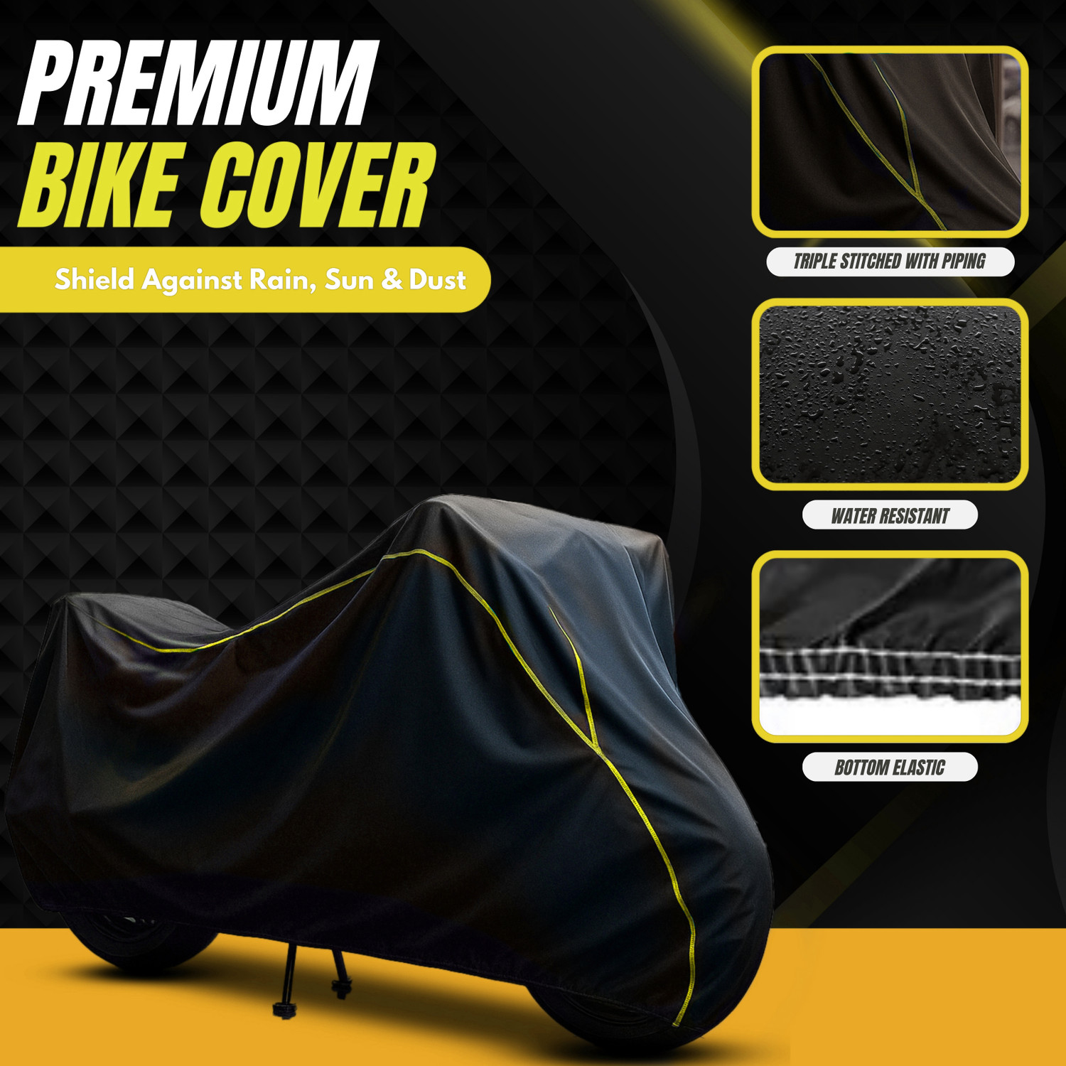 Image of DRIZE Two Wheeler Cover for Suzuki